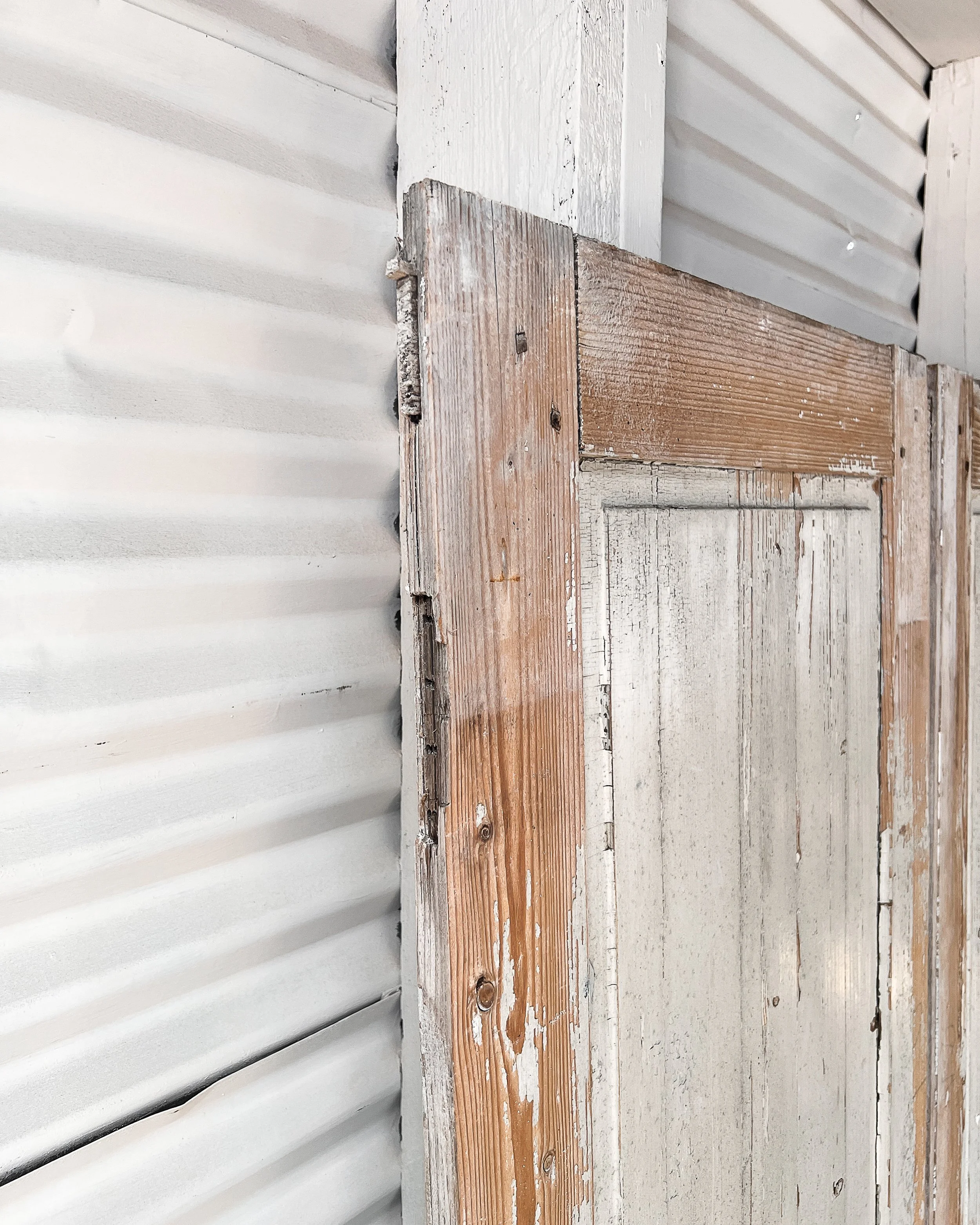 Salvaged French Paneled Doors