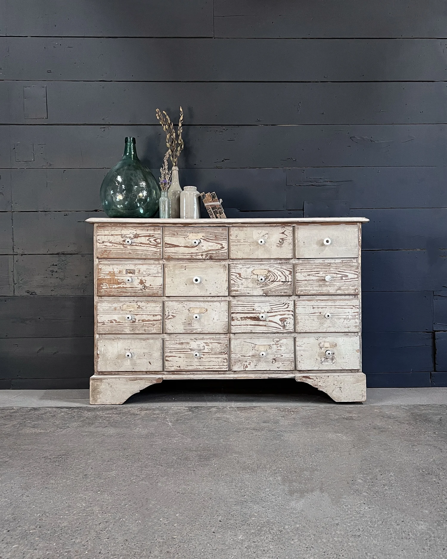 French Multi-Drawer Apothecary Cabinet — East End Salvage