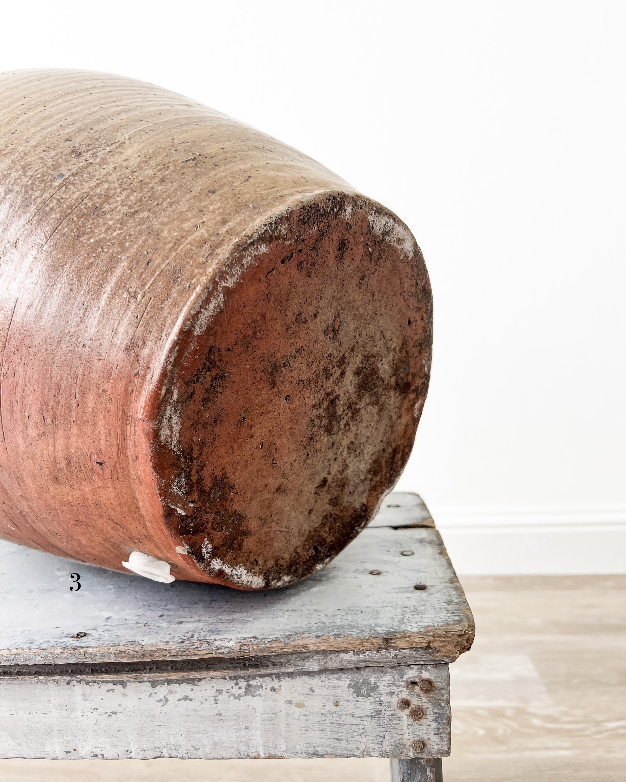 Extra Large French Olive Oil Jug, Double Handle — East End Salvage