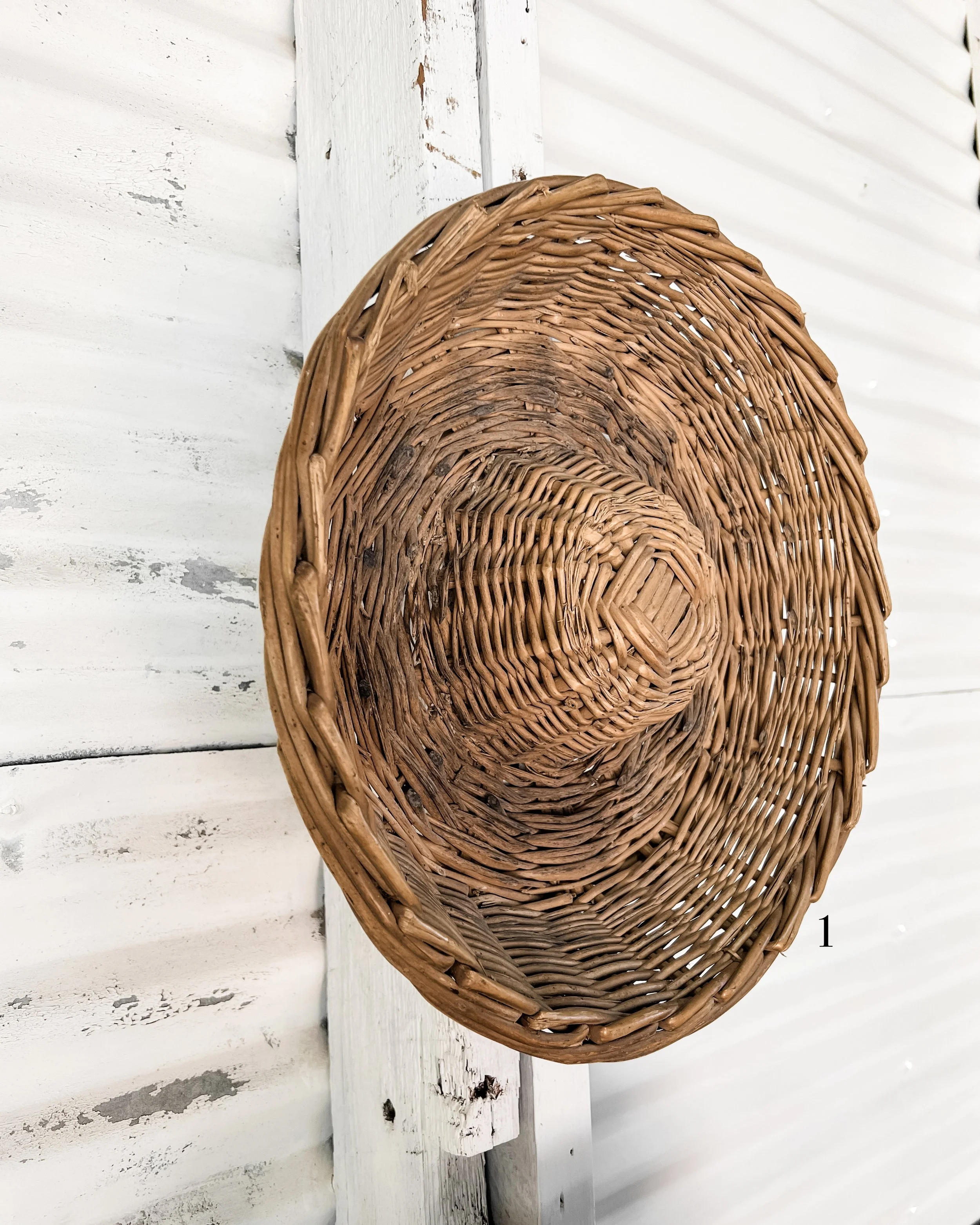 Vintage French Bread Proofing Basket — East End Salvage