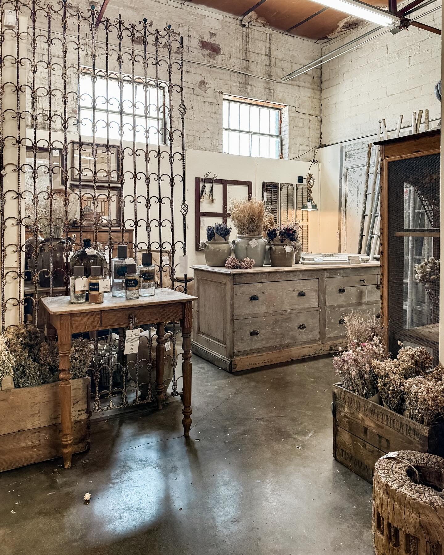 As you know, we do not have a retail store... however, we would like to remind you that you can still shop our little corner inside Benny Jack Antiques located in the Dallas Design District seven days a week!

We have refreshed the space (again!) and