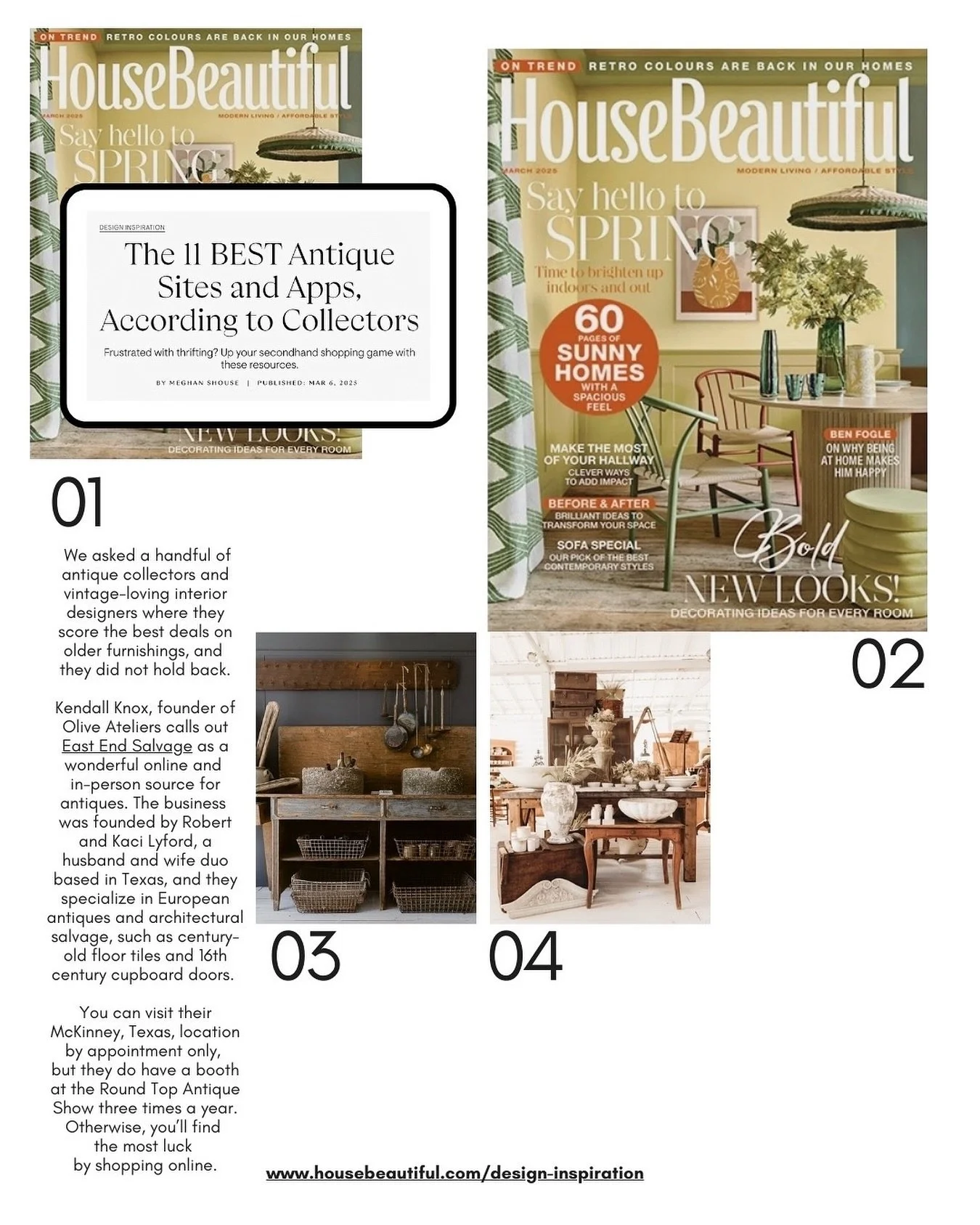 💥Press Hit!

A few months back, we were thrilled to see our name featured in House Beautiful magazine! In the article titled &ldquo;𝐓𝐡𝐞 𝟏𝟏 𝐁𝐄𝐒𝐓 𝐀𝐧𝐭𝐢𝐪𝐮𝐞 𝐒𝐢𝐭𝐞𝐬 𝐚𝐧𝐝 𝐀𝐩𝐩𝐬, 𝐀𝐜𝐜𝐨𝐫𝐝𝐢𝐧𝐠 𝐭𝐨 𝐂𝐨𝐥𝐥𝐞𝐜𝐭𝐨𝐫𝐬,&rdquo; 