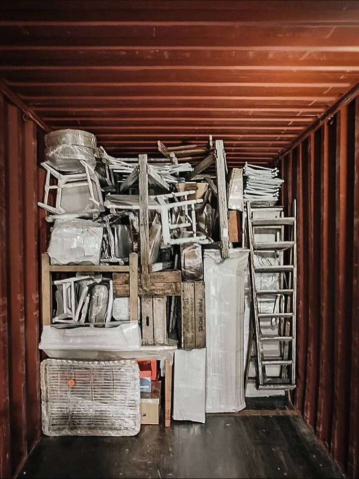 Exciting news! A container filled with my latest collection of antiques and architectural salvage has been packed in Europe this week. I sourced these unique pieces for their authenticity, craftsmanship, and rich stories from Belgium, the Netherlands