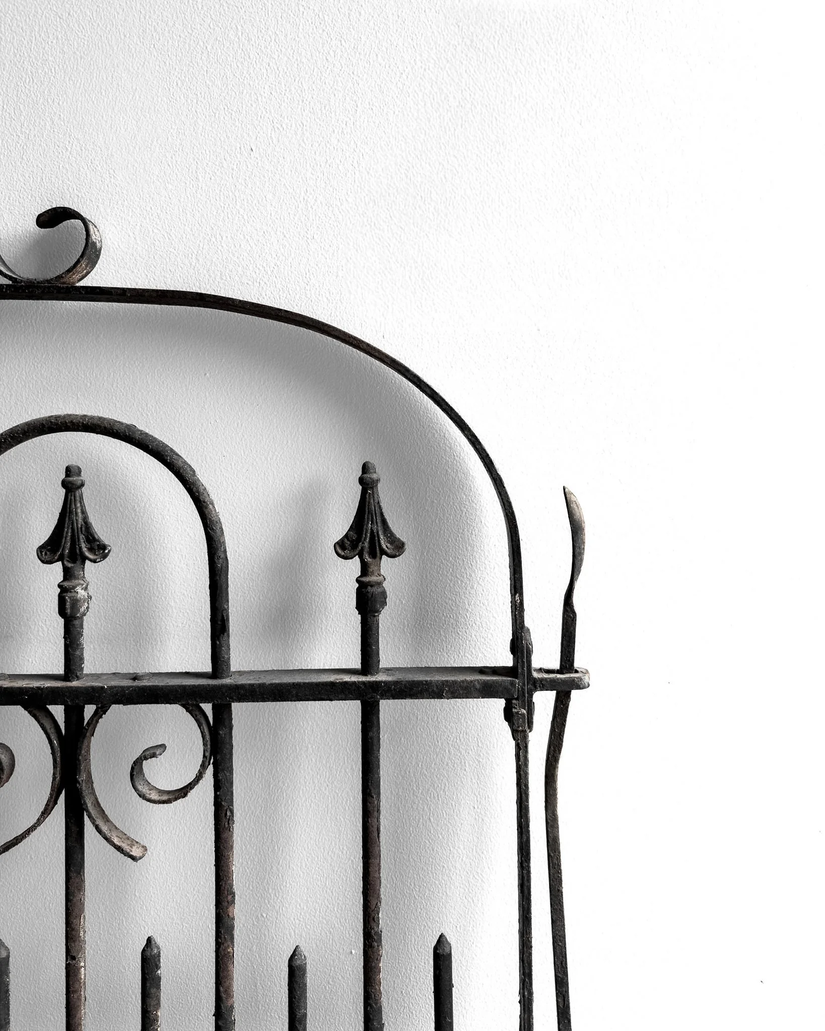 Antique 19th-Century Wrought Iron Garden Gate