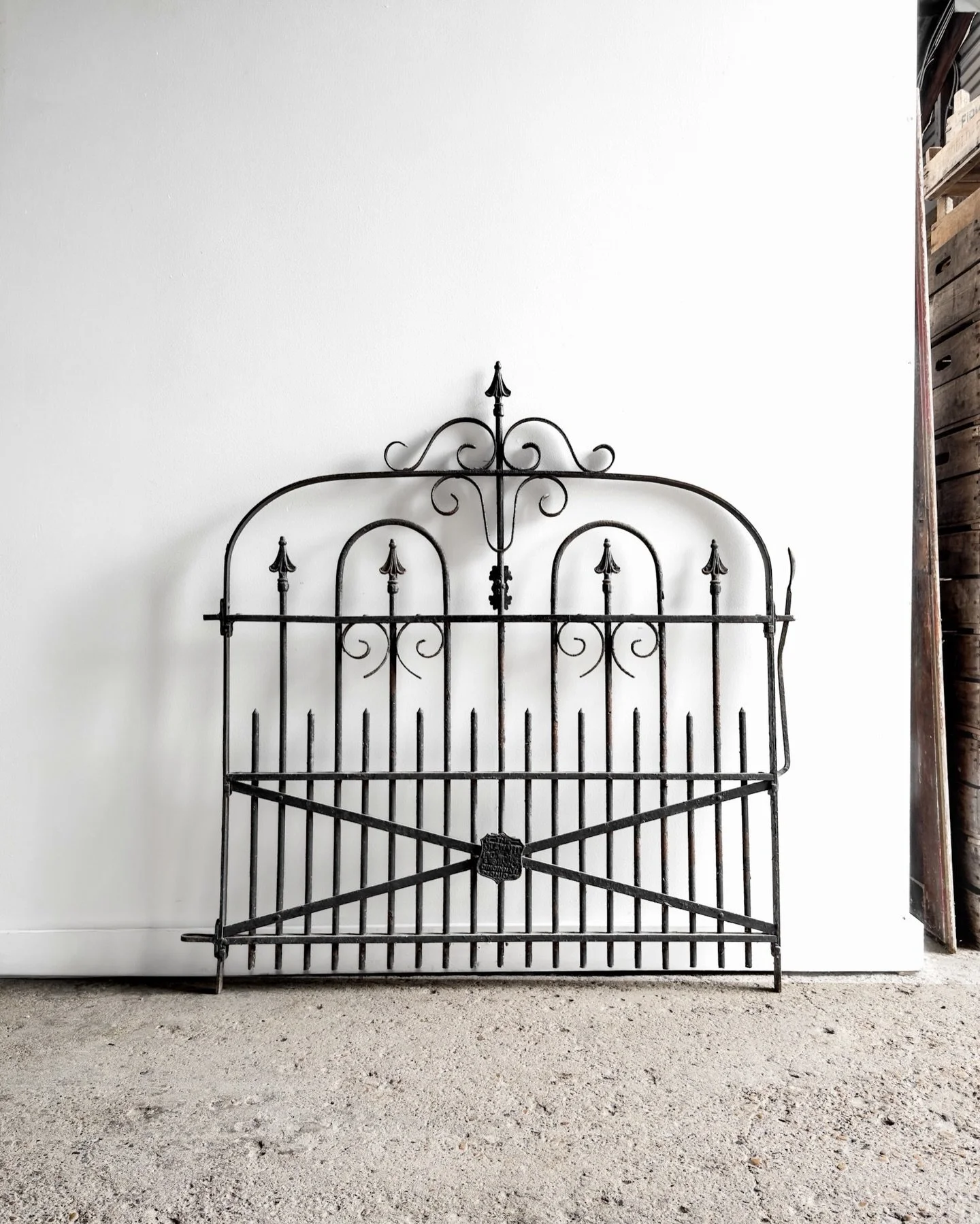 Sunday was about the feeling of arrival.

Today is about the details that create it.

Graceful curves.
Hand-forged iron.
An original maker&rsquo;s badge that has remained in place for generations. (Peep photo 5 👀)

Sometimes it&rsquo;s the smallest 
