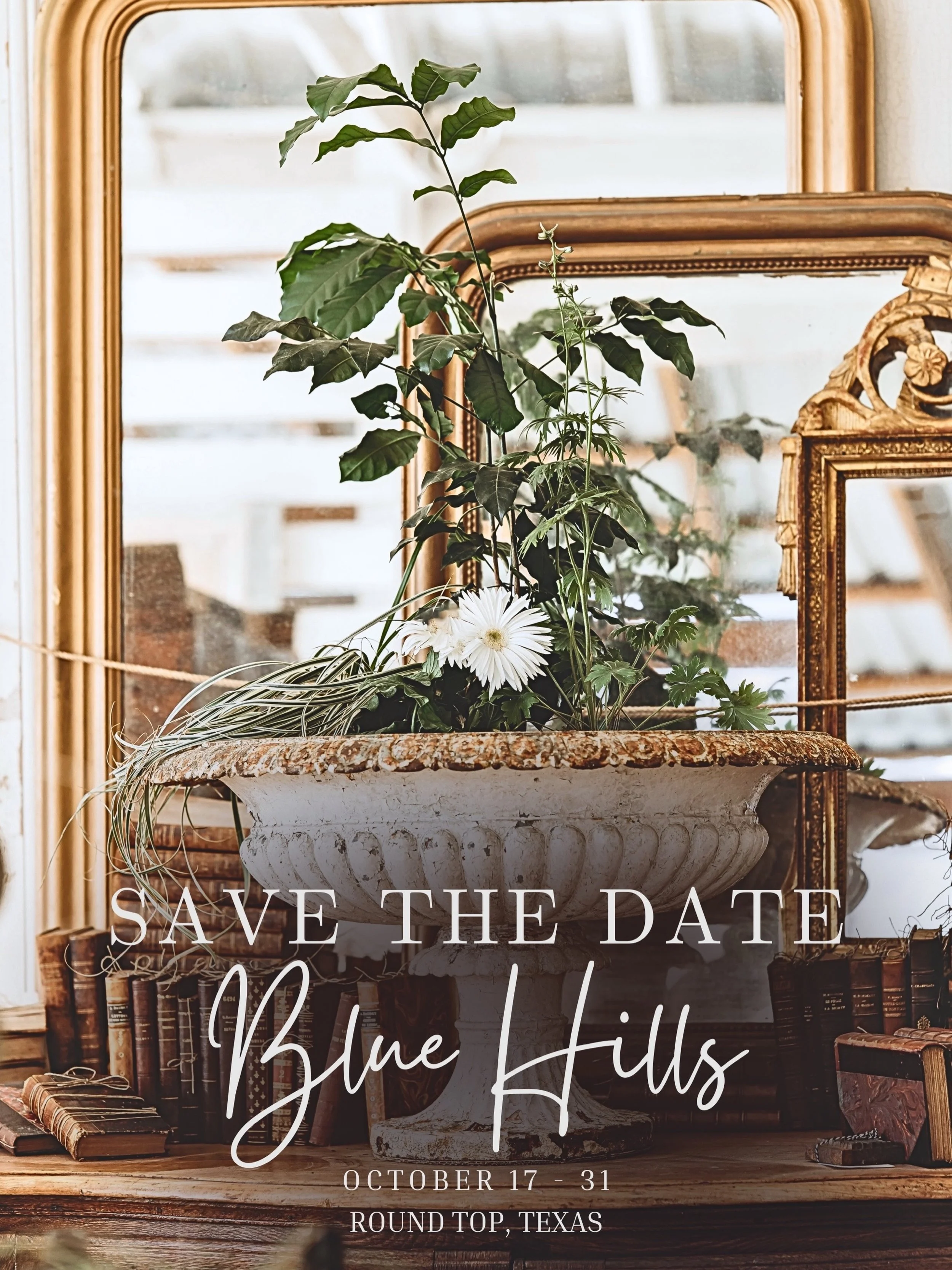 🍂 SAVE THE DATE FOR FALL ROUND TOP! 🍂

If you&rsquo;ve been following along in our Stories, you know Kaci,  Robert and Luann have been busy behind the scenes getting our little white barn at @bluehillsatroundtop ready for the upcoming Fall Show.

A