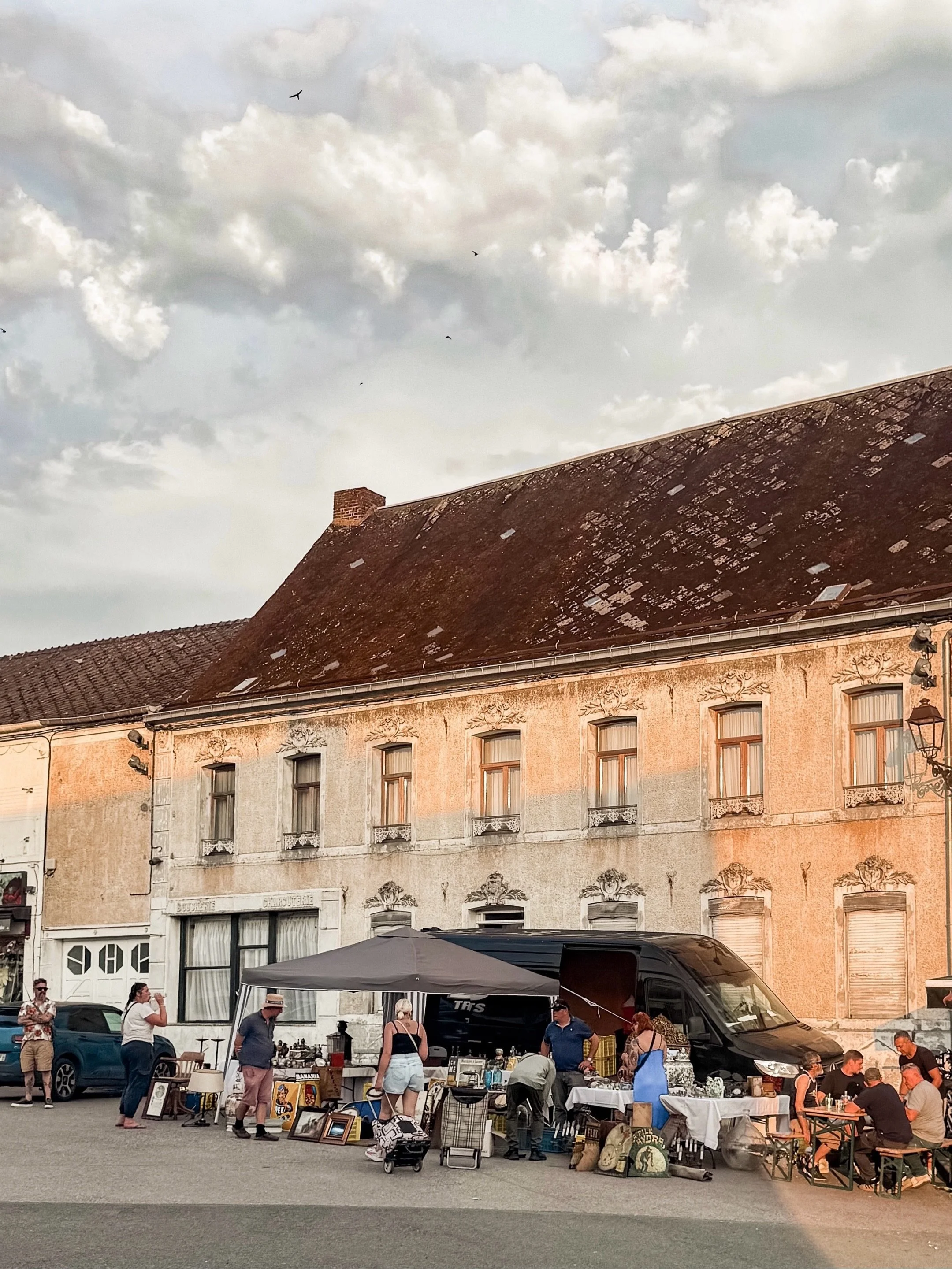 After all these years of sourcing throughout Europe, there is still nothing better than finding a brocante I&rsquo;ve never shopped before.

We started this one before sunrise, 5am and flashlight-in-hand, and this was pickin&rsquo; in the truest sens