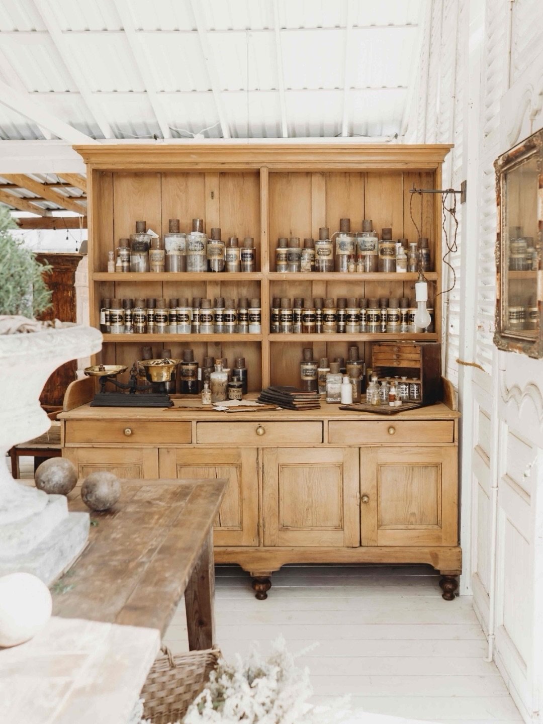 Storage, but make it beautiful. 🤎

Buffet deux corps, kitchen dresser, stepback cupboard&mdash;whatever you call them, we&rsquo;ve had some pretty incredible ones pass through our hands over the years.

Some beautifully simple and utilitarian. Other