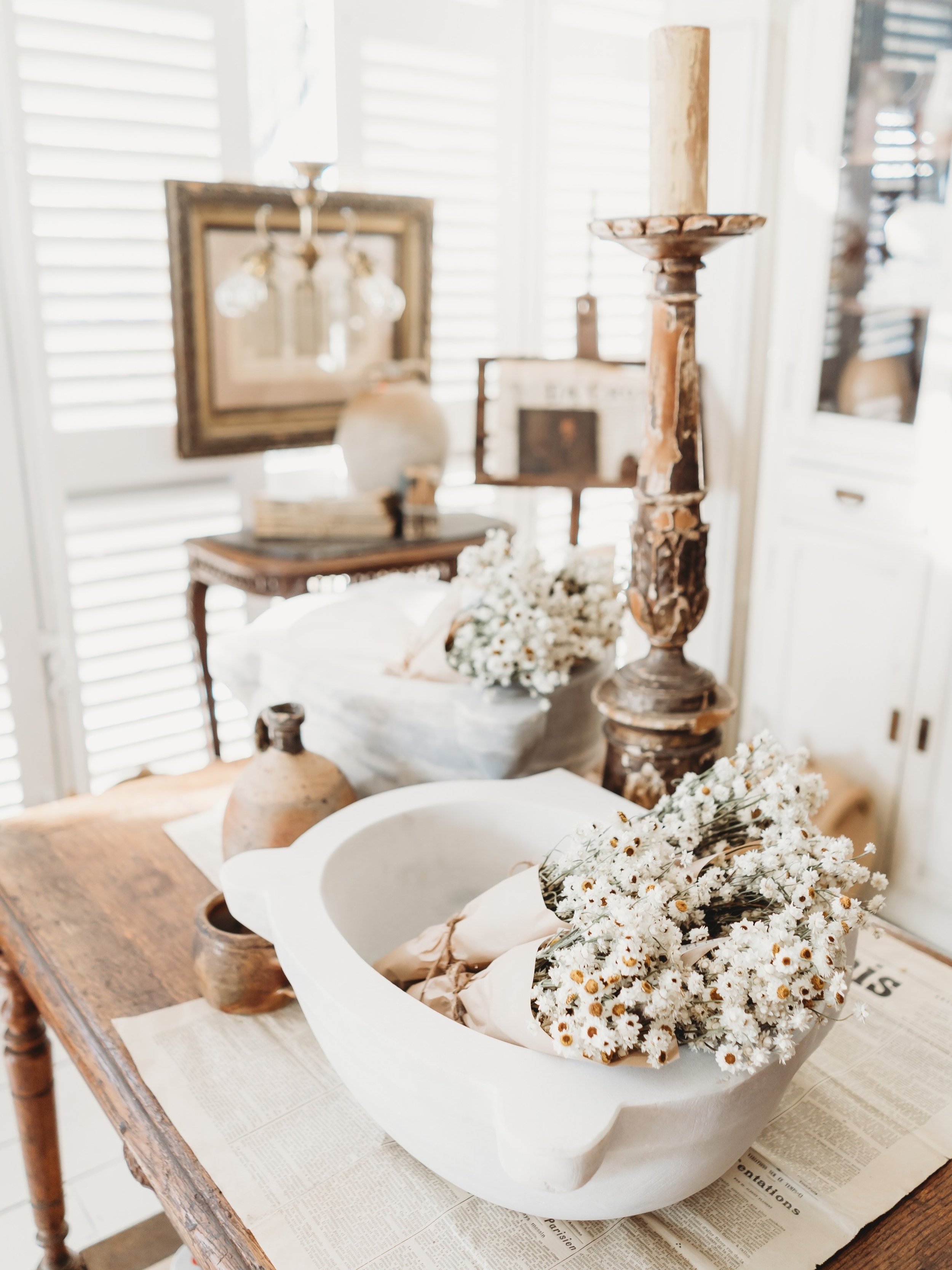 Four weeks from today, we get to do this all over again. 🤎

A favorite from a past show&mdash;and a little reminder of what we love about Round Top.

Our white barn at @bluehillsatroundtop will soon be filled with European antiques, architectural sa