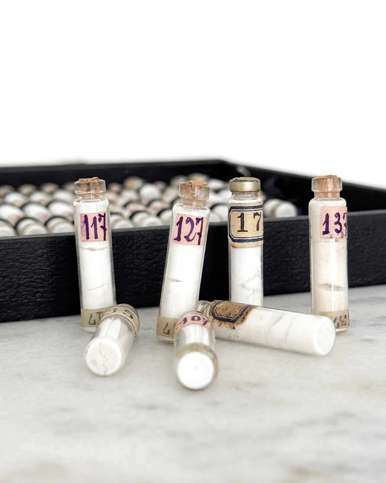 Antique French Homeopathic Set