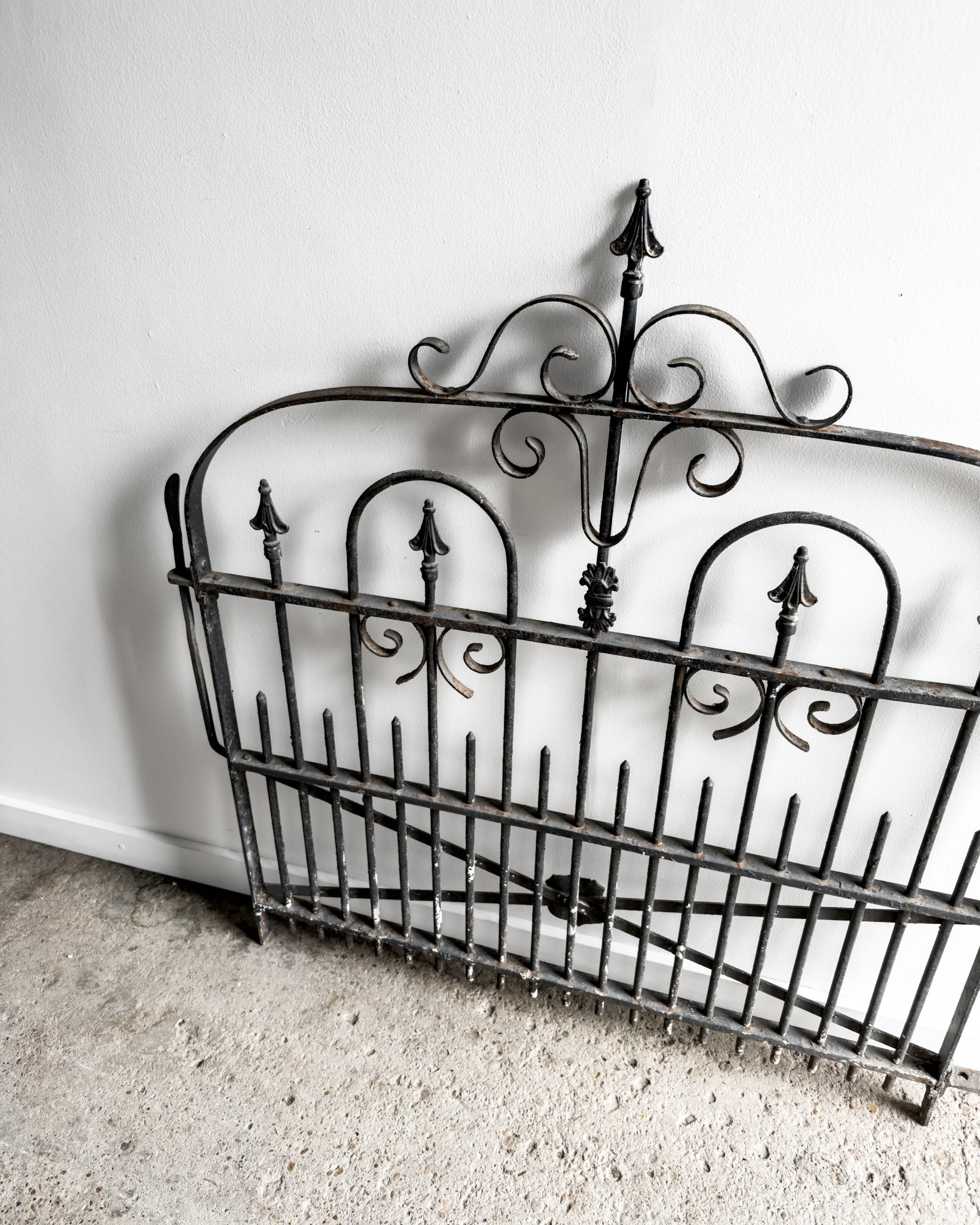 Antique 19th-Century Wrought Iron Garden Gate
