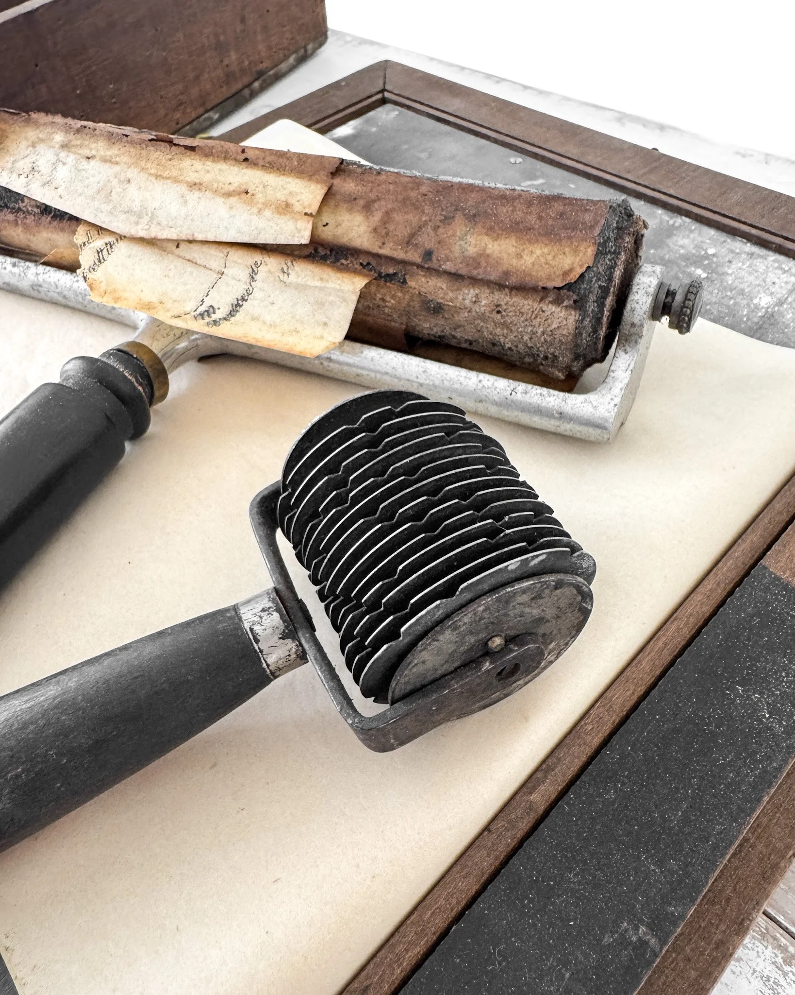 Antique French Mimeograph