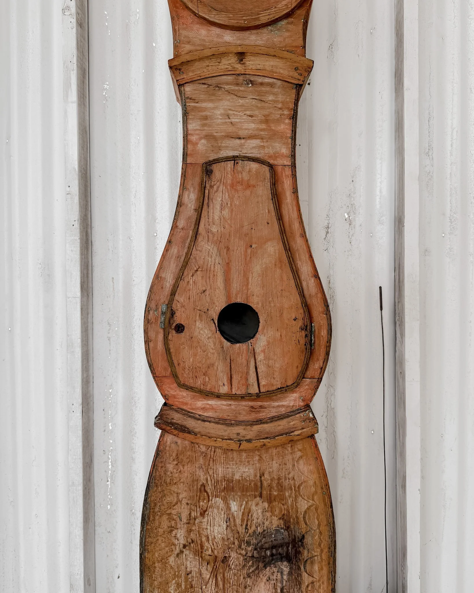 19th Century Swedish Mora Clock with Tall Crown