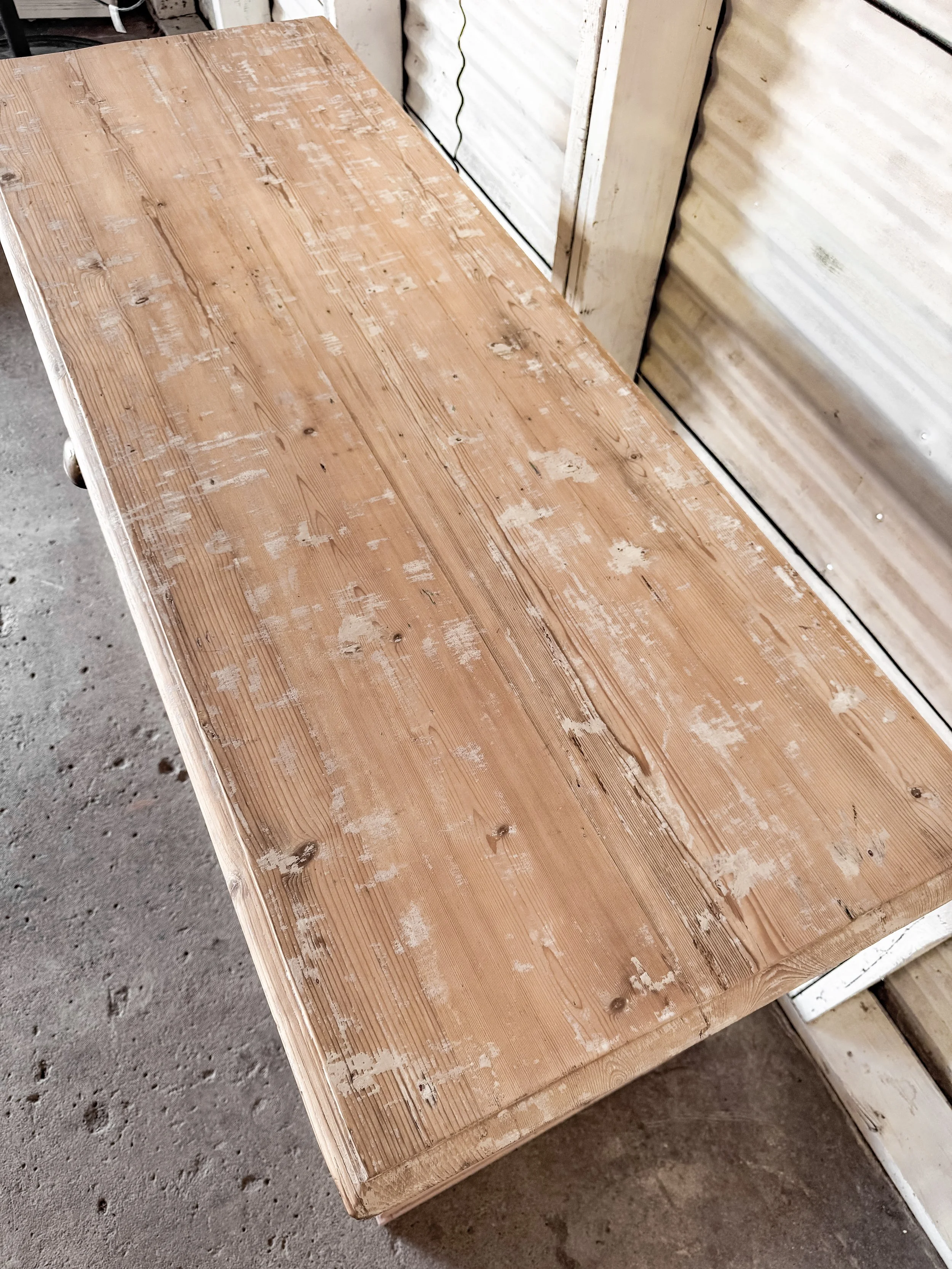 Antique French Drapers Table