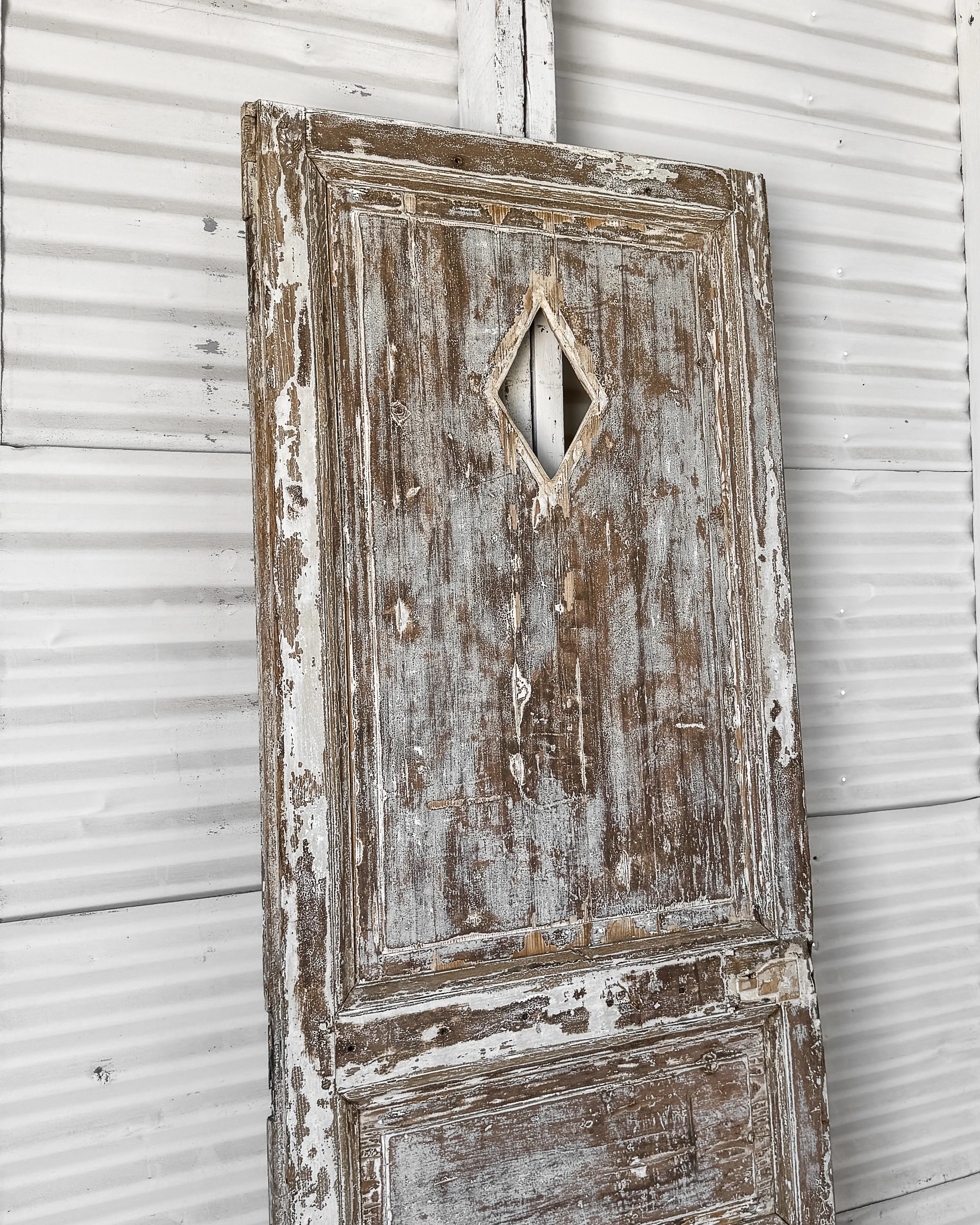 Salvaged Antique French Door