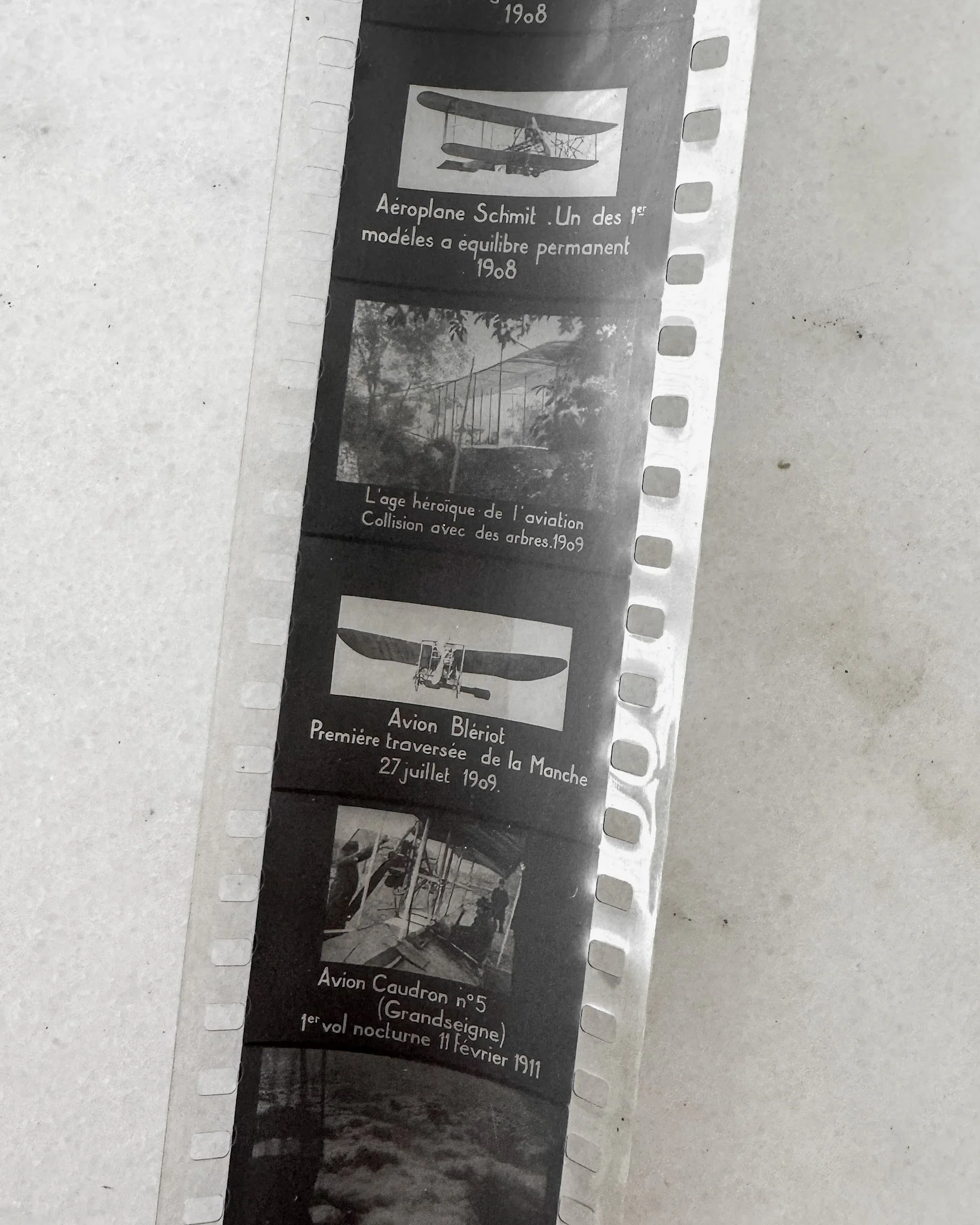 Interwar French Educational Celluloid Film Reels