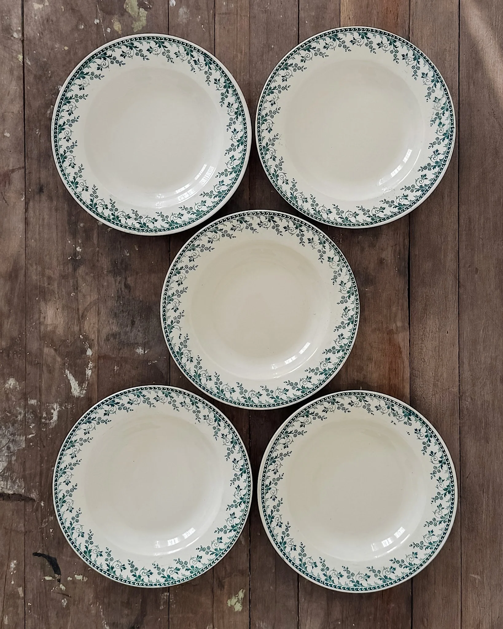 Antique French Transferware Bowls