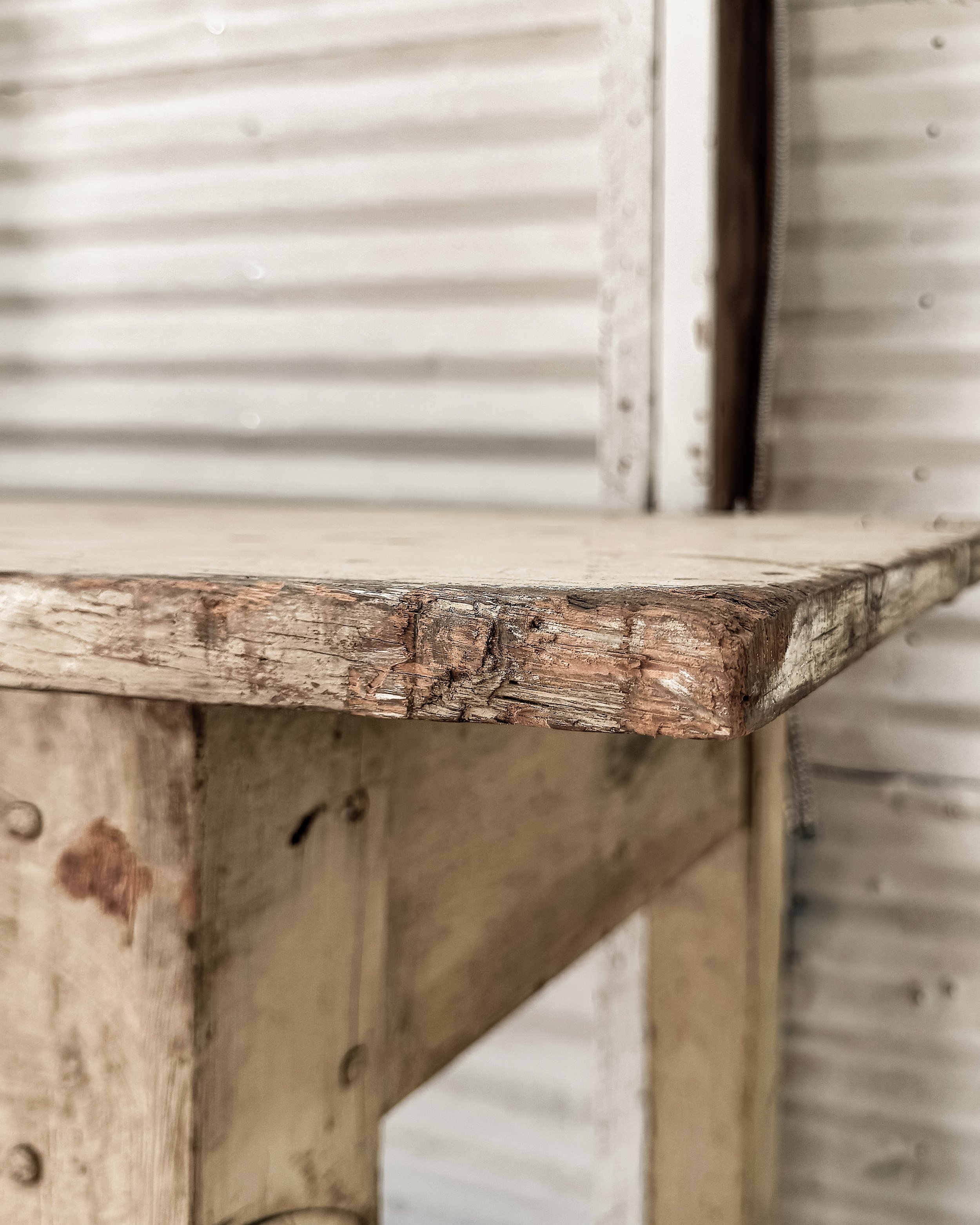Antique Potting Work Table
