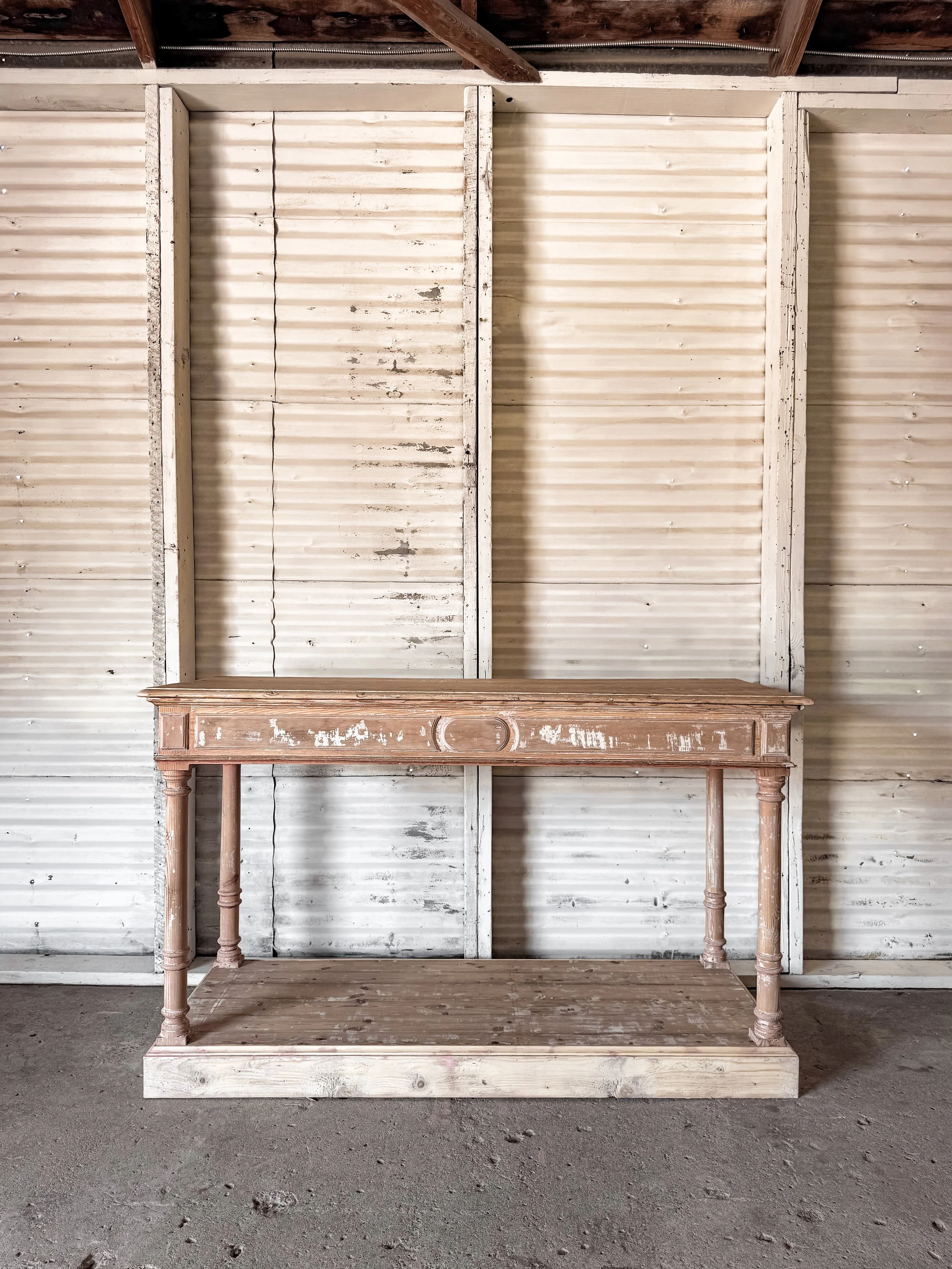 Antique French Drapers Table