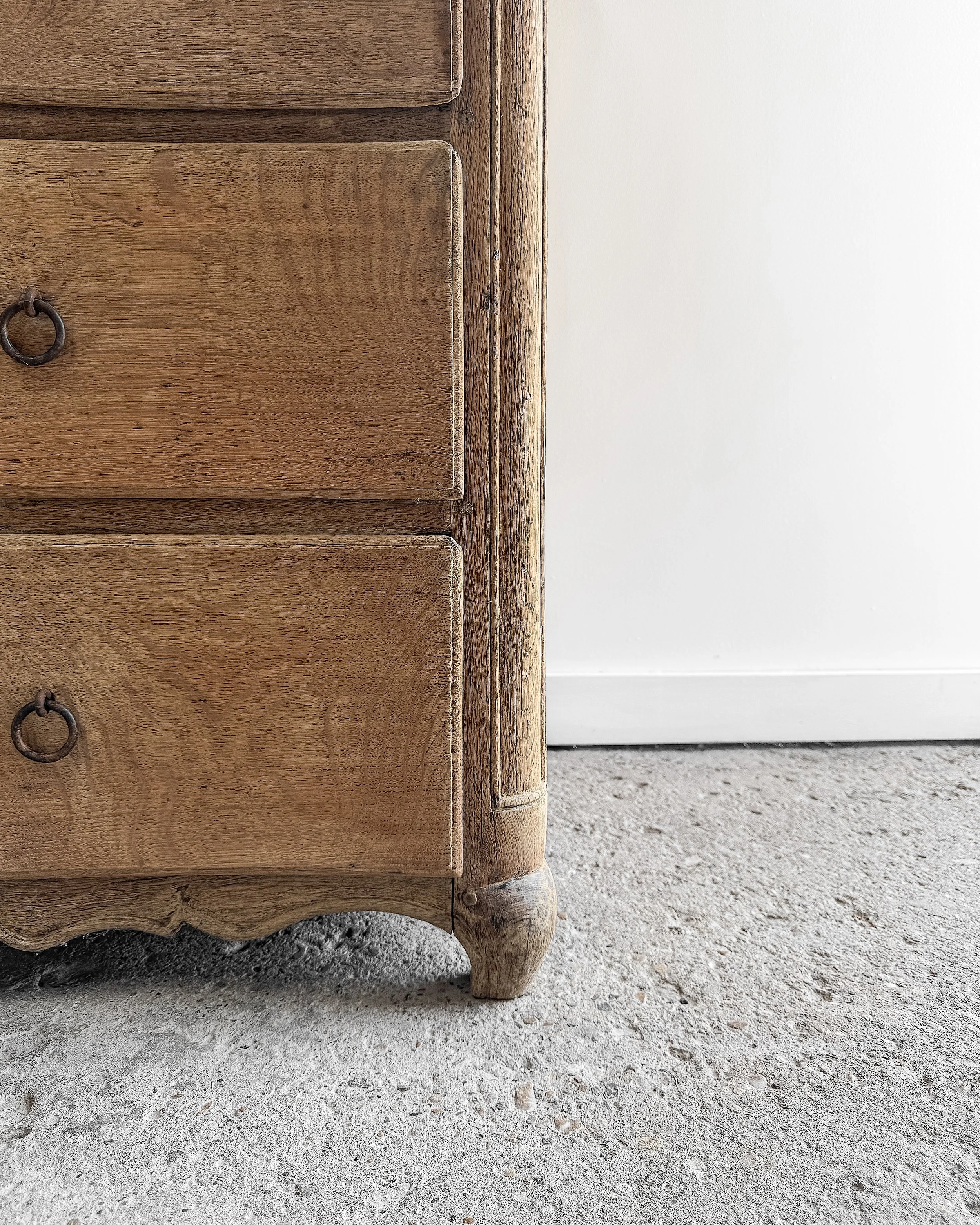19th-Century French Serpentine Chest of Drawers