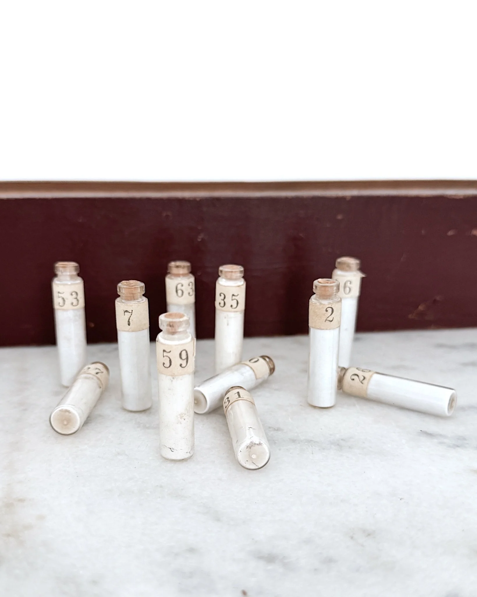 Antique French Homeopathic Pharmacy Compounding Set