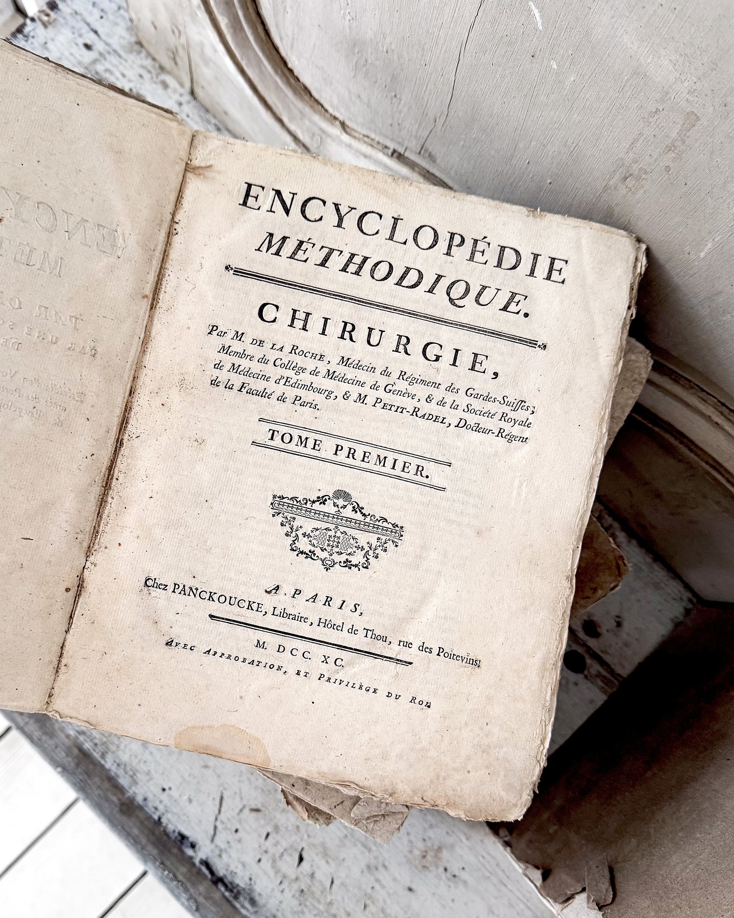 Set of Antique French Methodical Encyclopedias