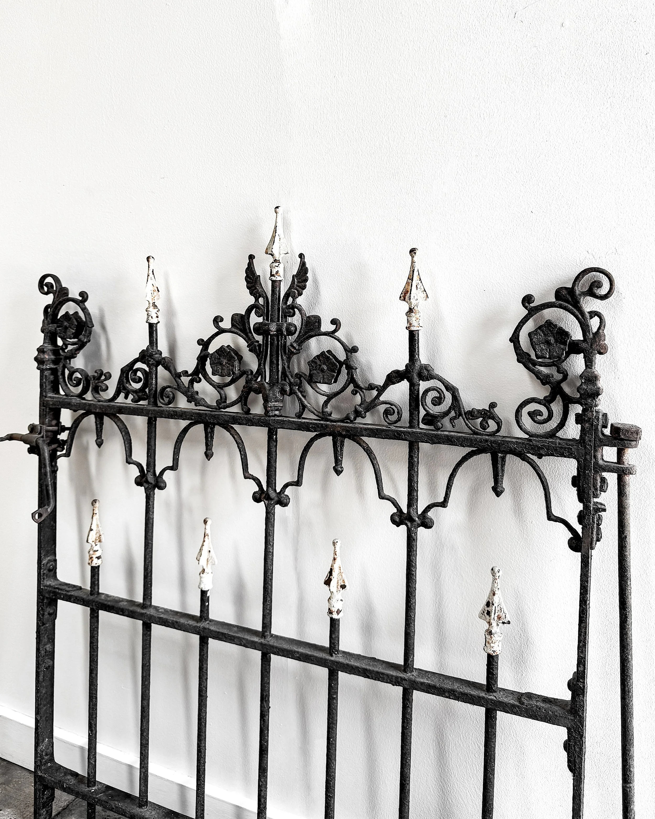 Decorative Cast Iron Victorian Garden Gate