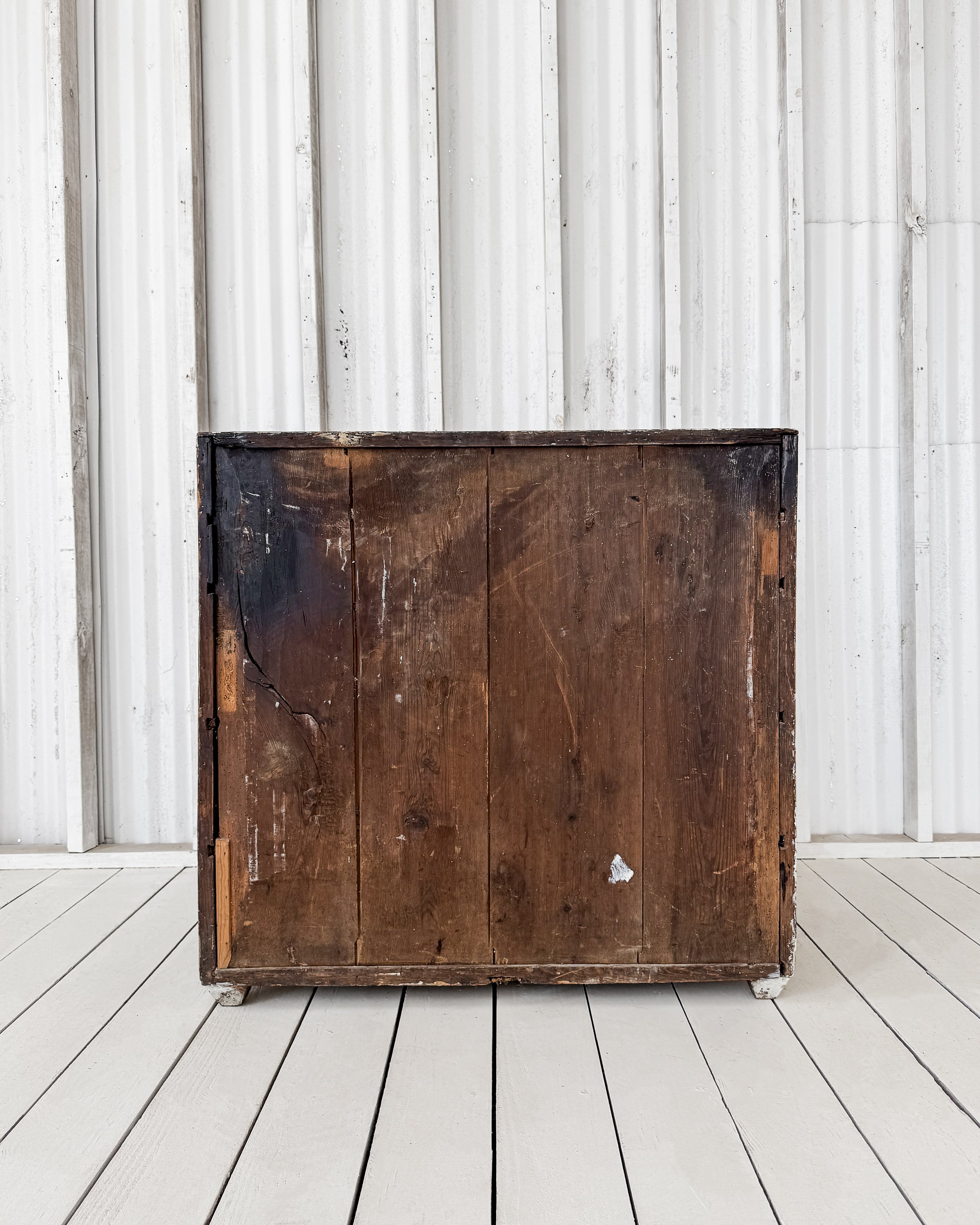18th Century Swedish Gustavian Writing Bureau in Dry-Scraped Pine