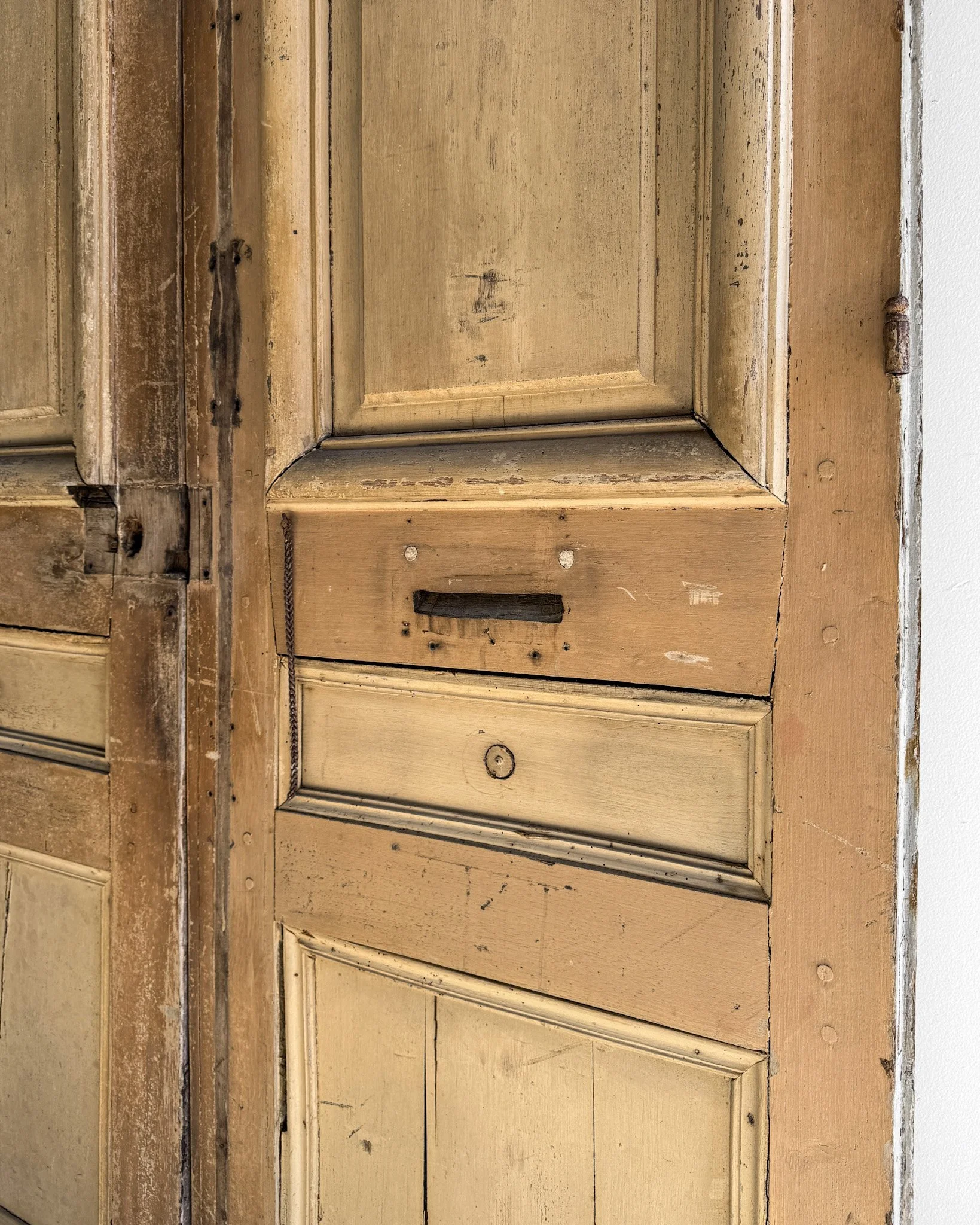 Salvaged Antique French Door