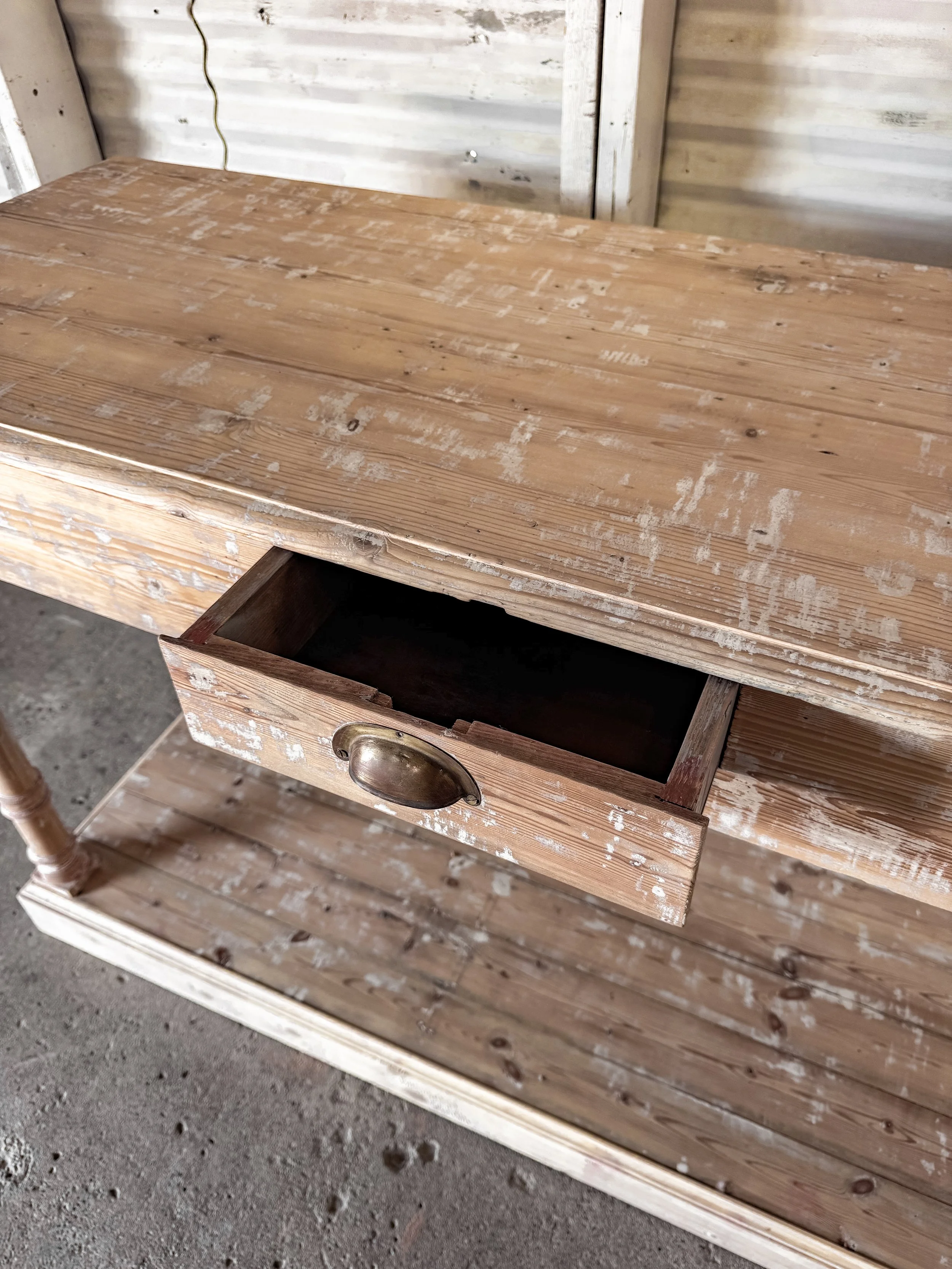 Antique French Drapers Table