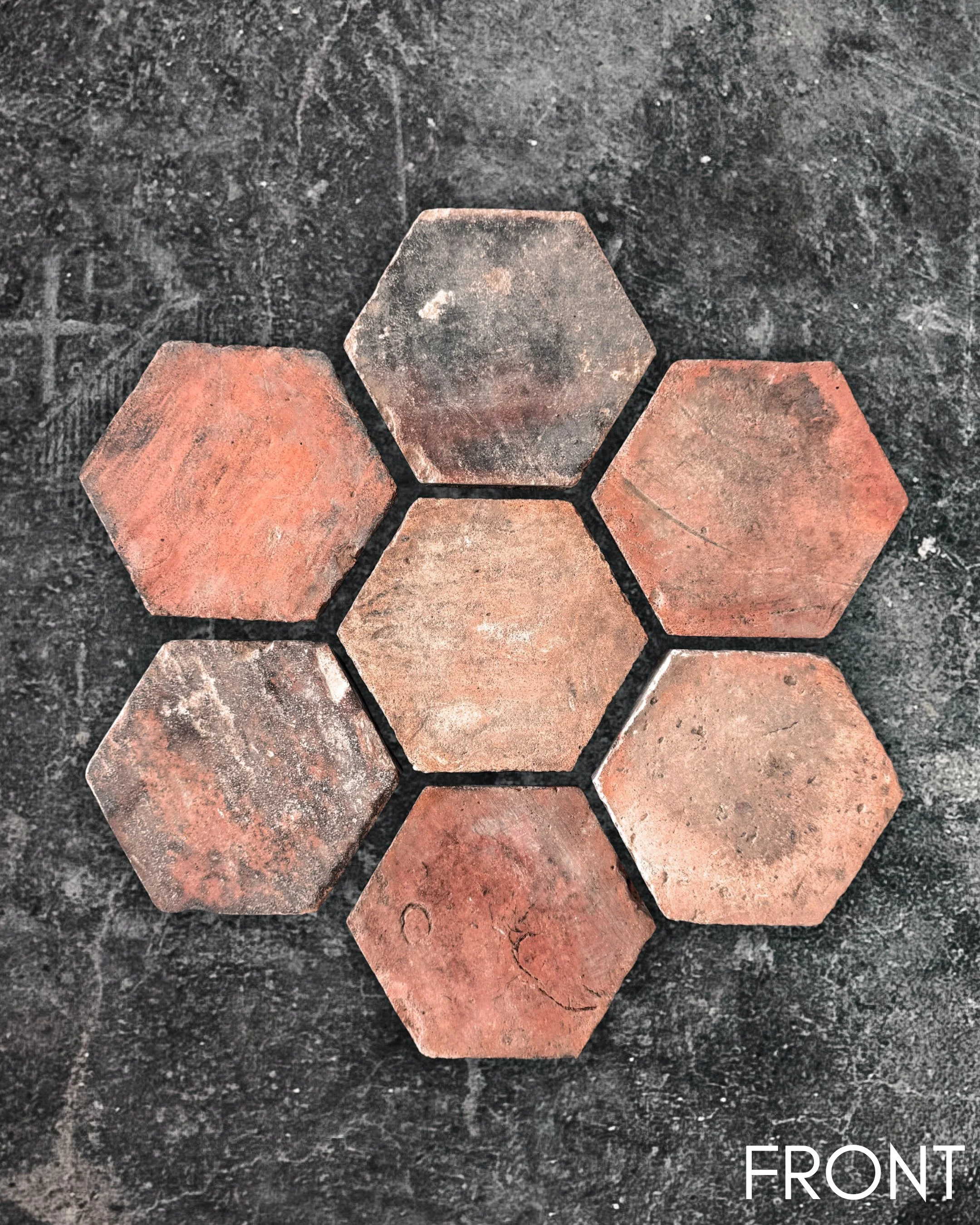 Antique Reclaimed French Terracotta Tiles