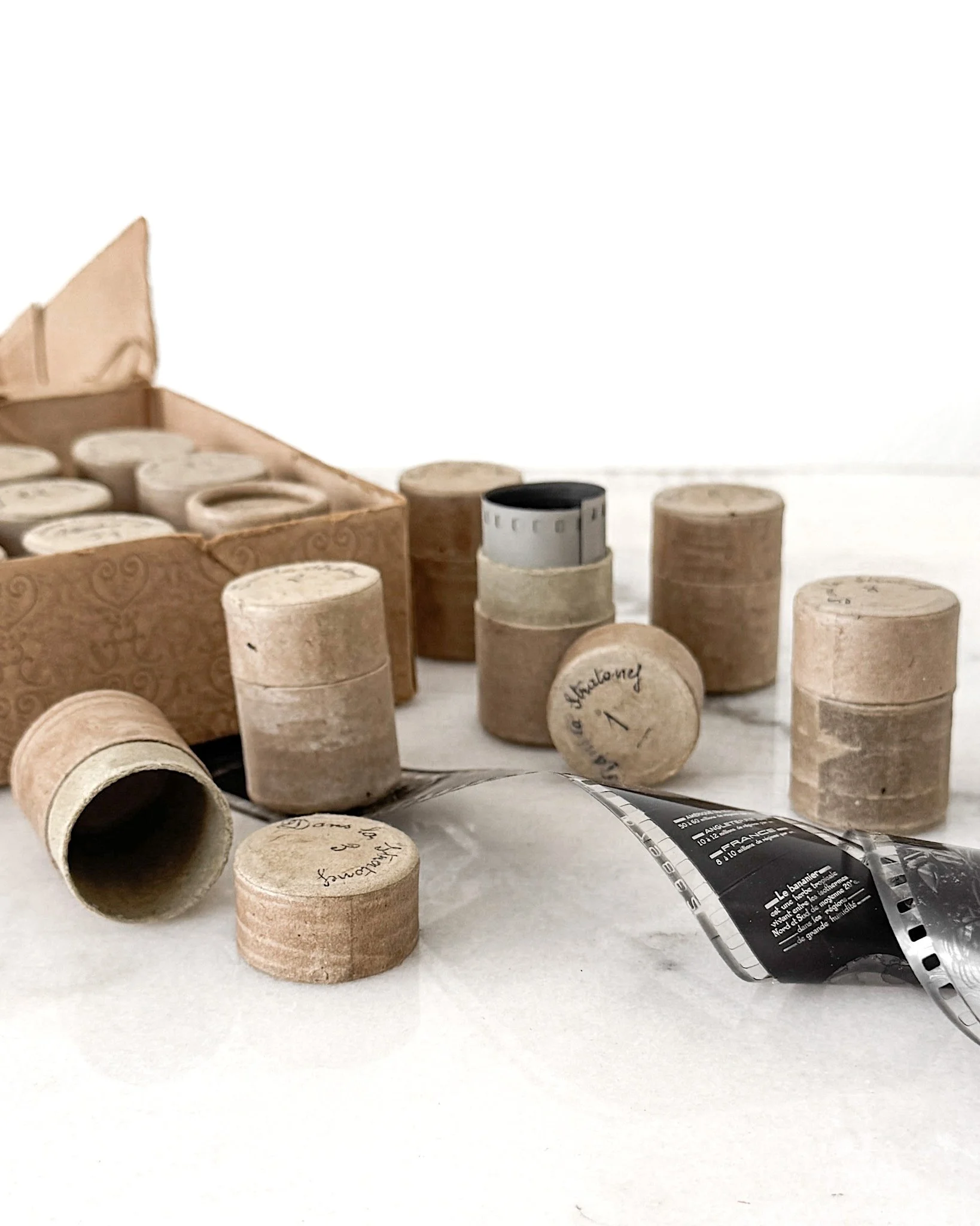 Interwar French Educational Celluloid Film Reels