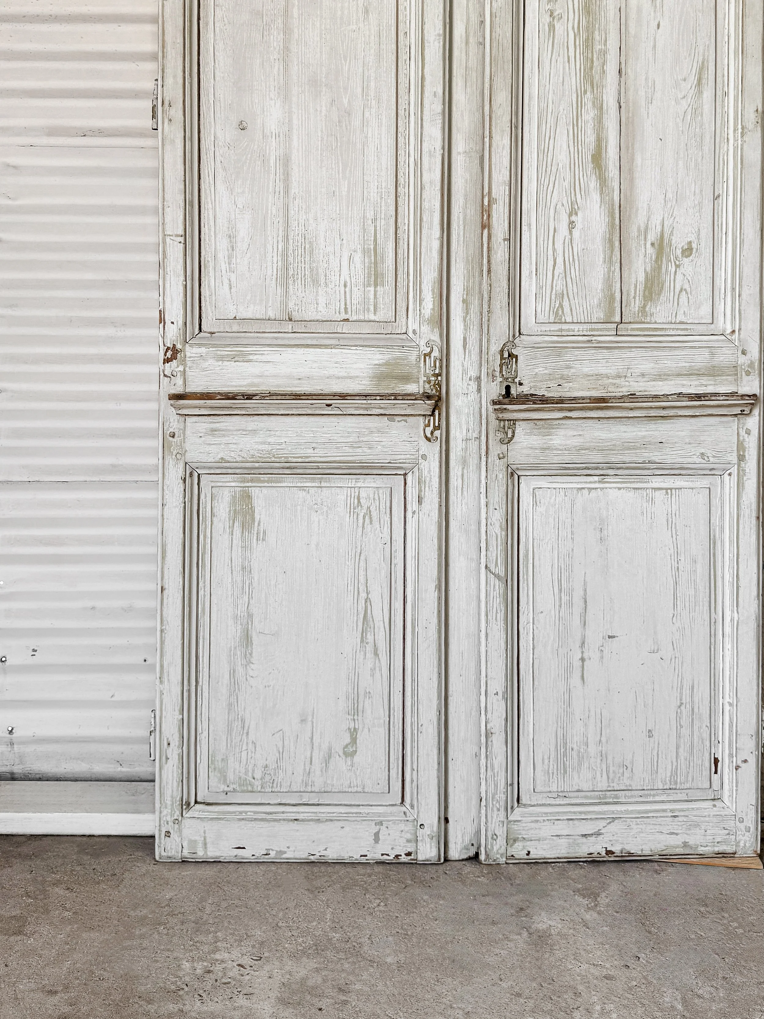 Salvaged Antique French Doors