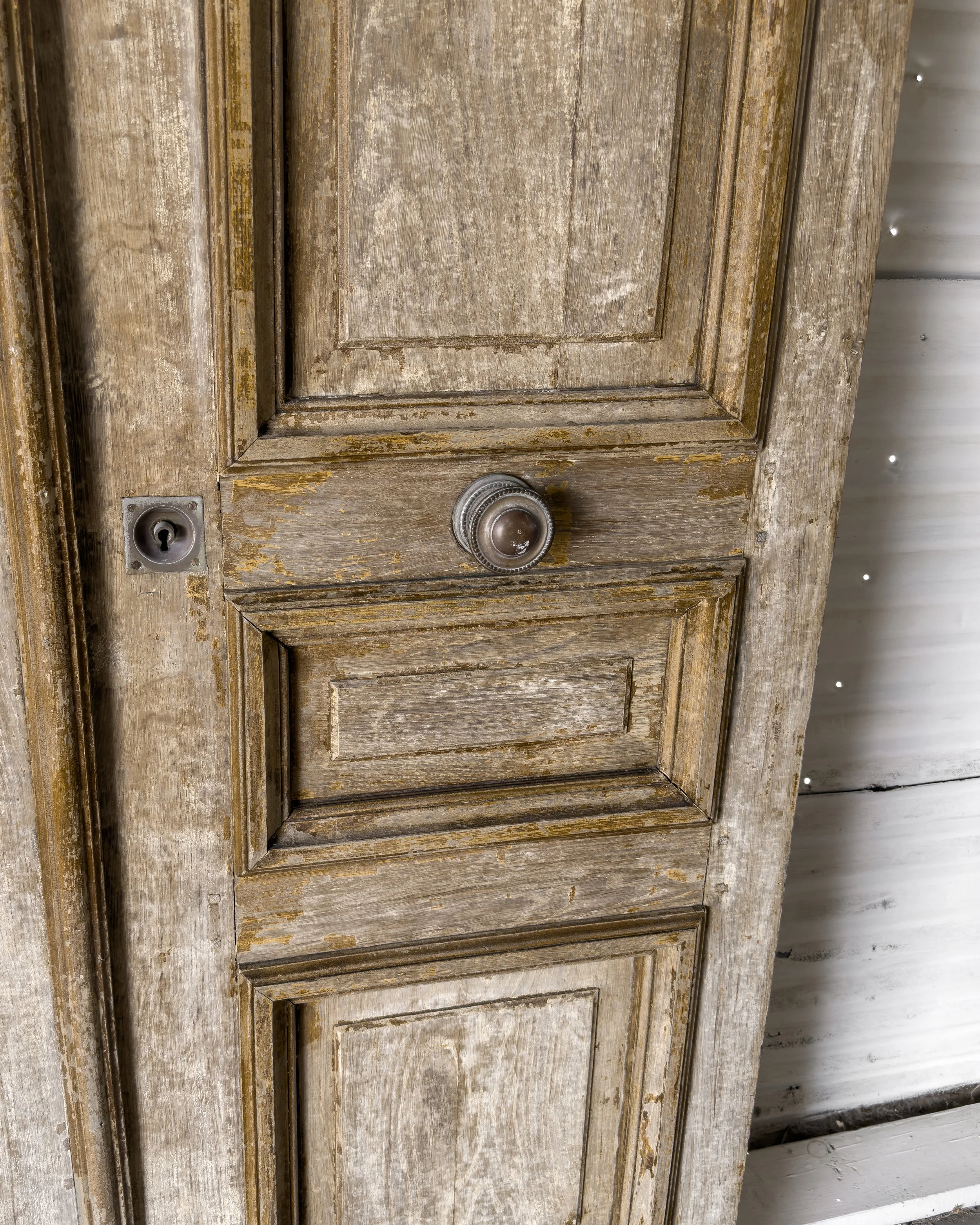Pair Reclaimed 19th Century French Exterior Doors