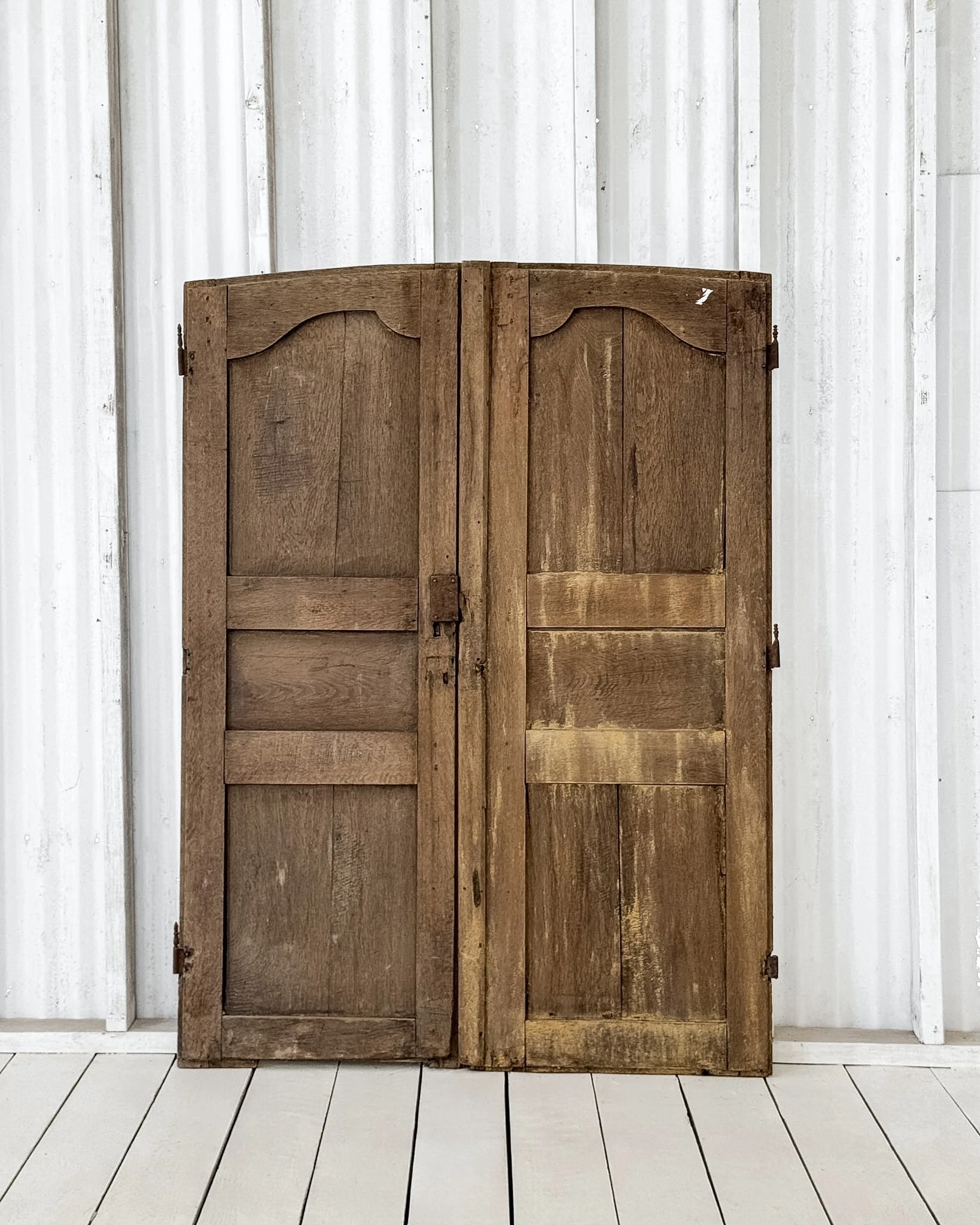 19th Century Reclaimed French Provincial Cupboard Doors