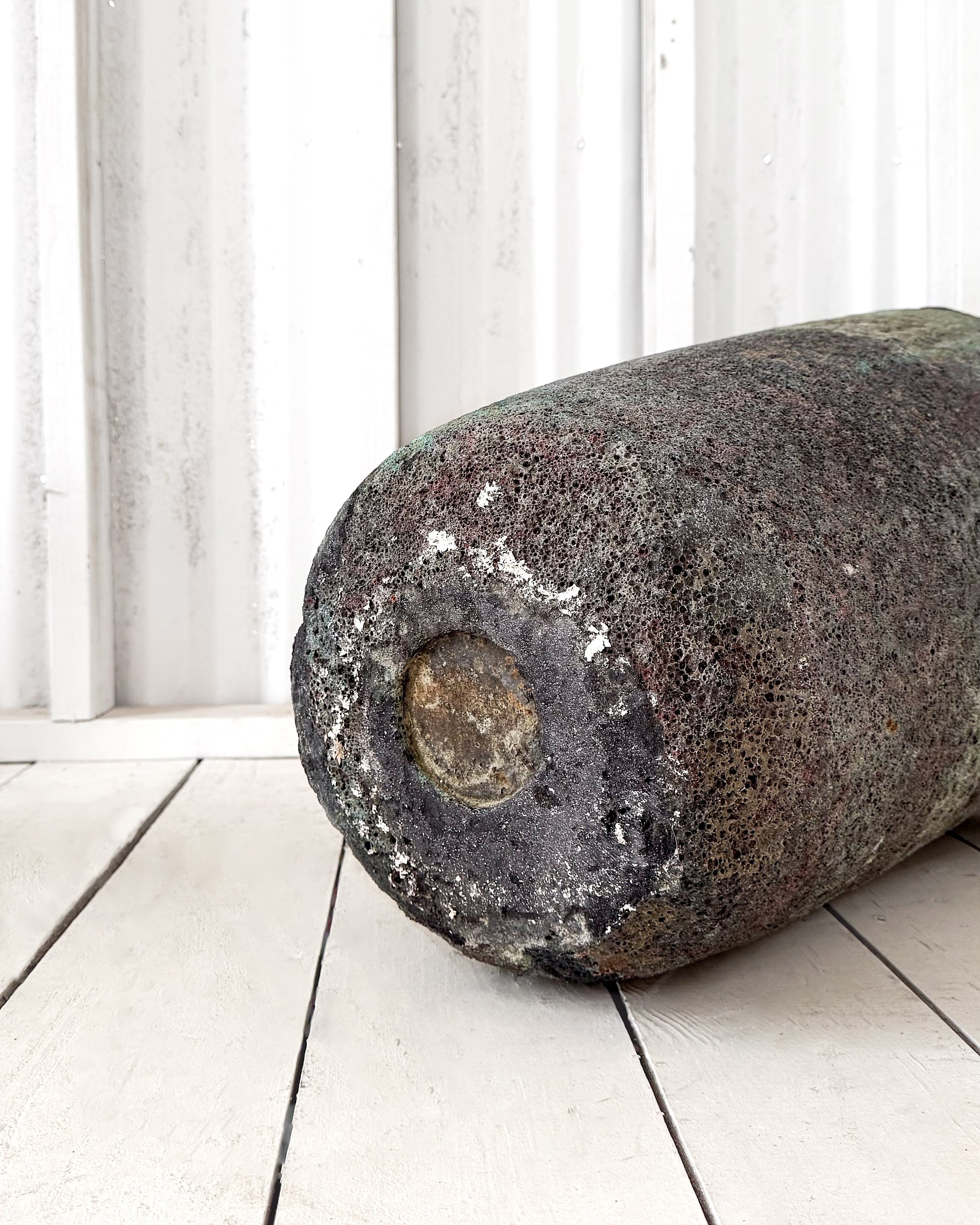 20th Century Industrial Lava Stone Foundry Crucibles