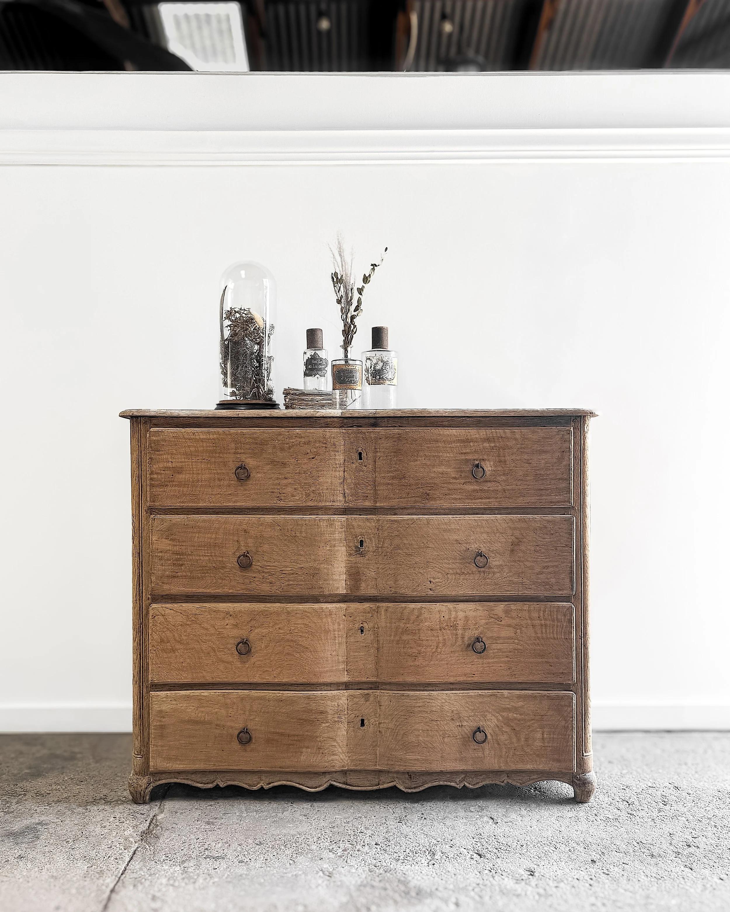19th-Century French Serpentine Chest of Drawers