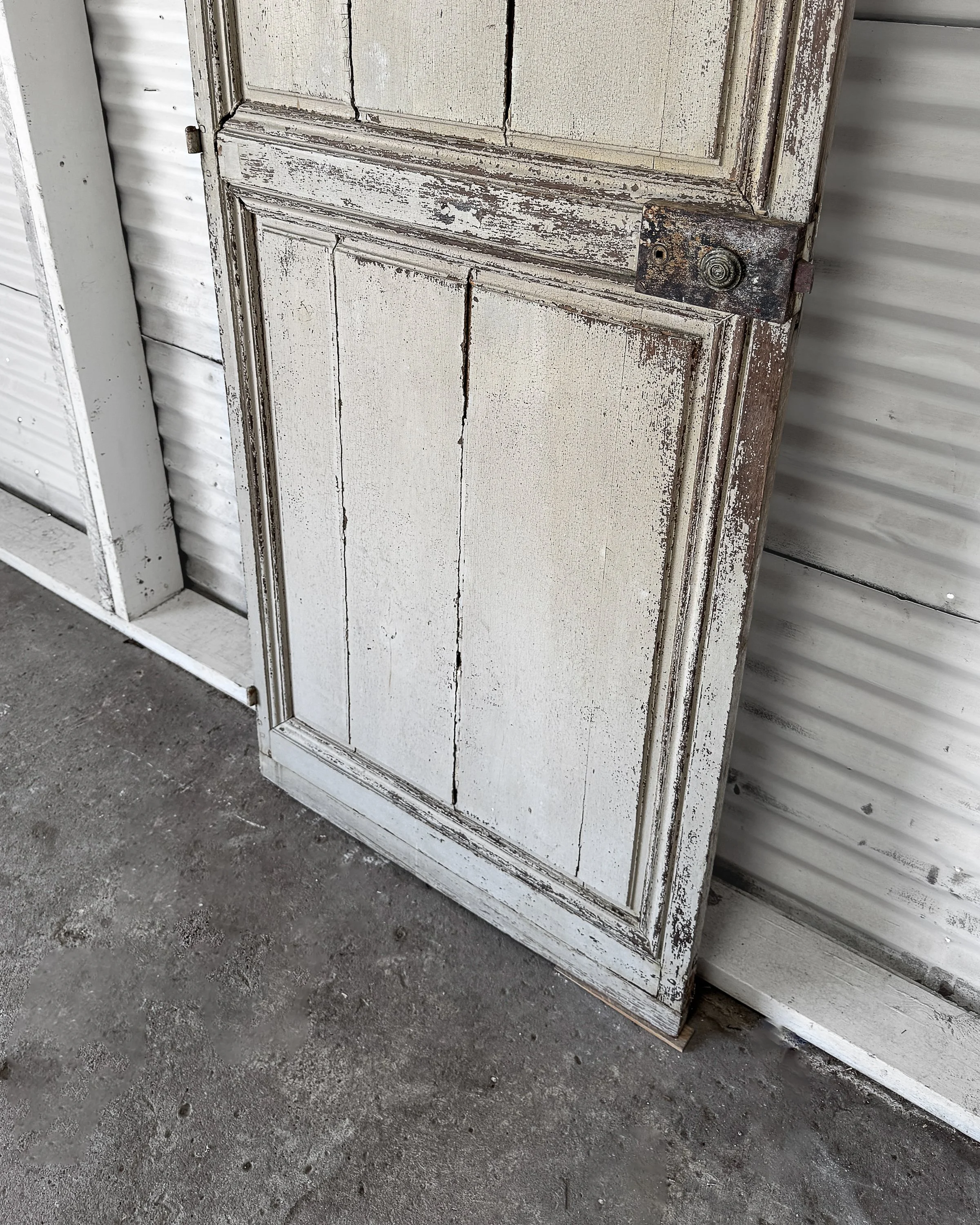 Salvaged Antique French Door