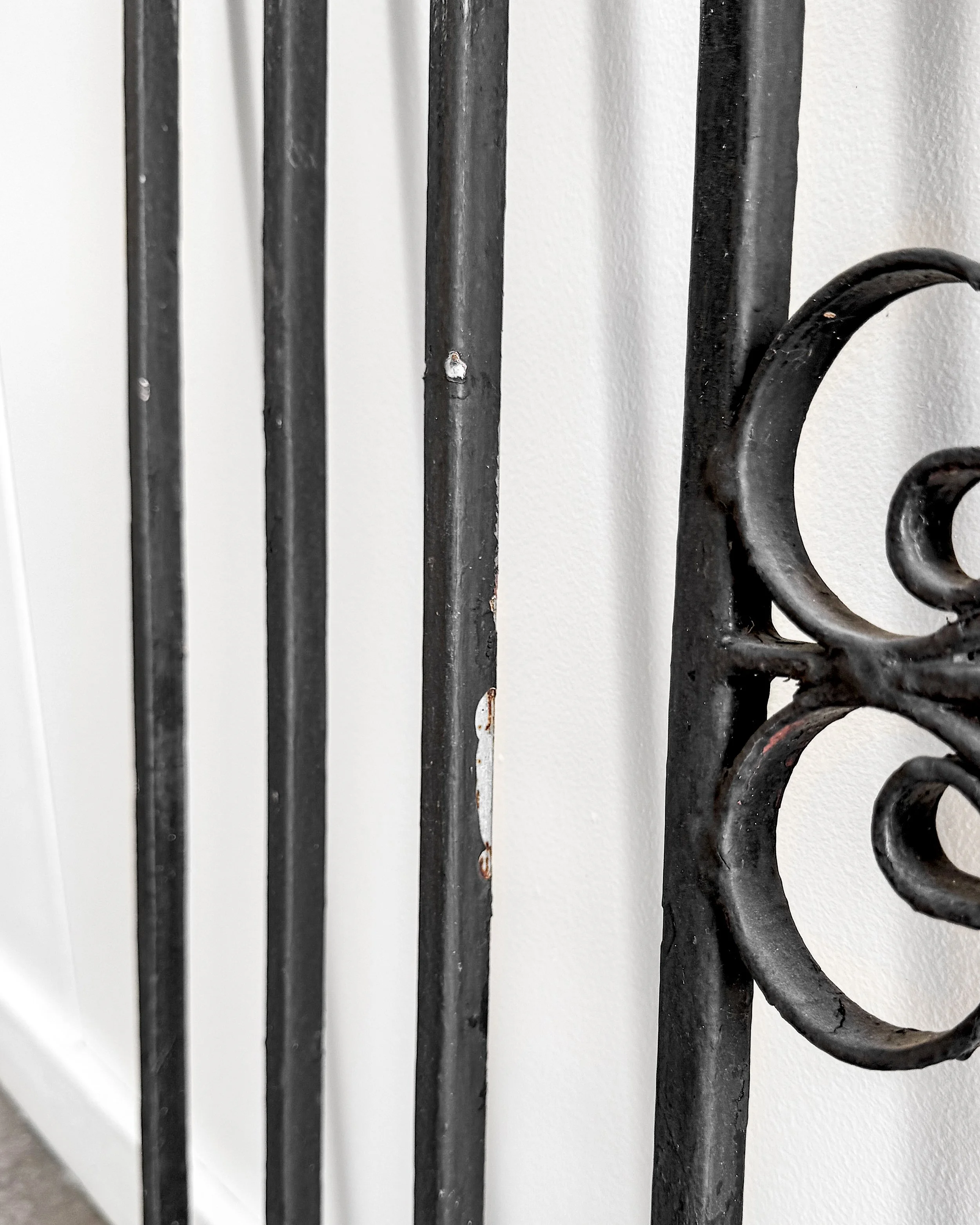 Early 20th Century Wrought Iron English Garden Gate