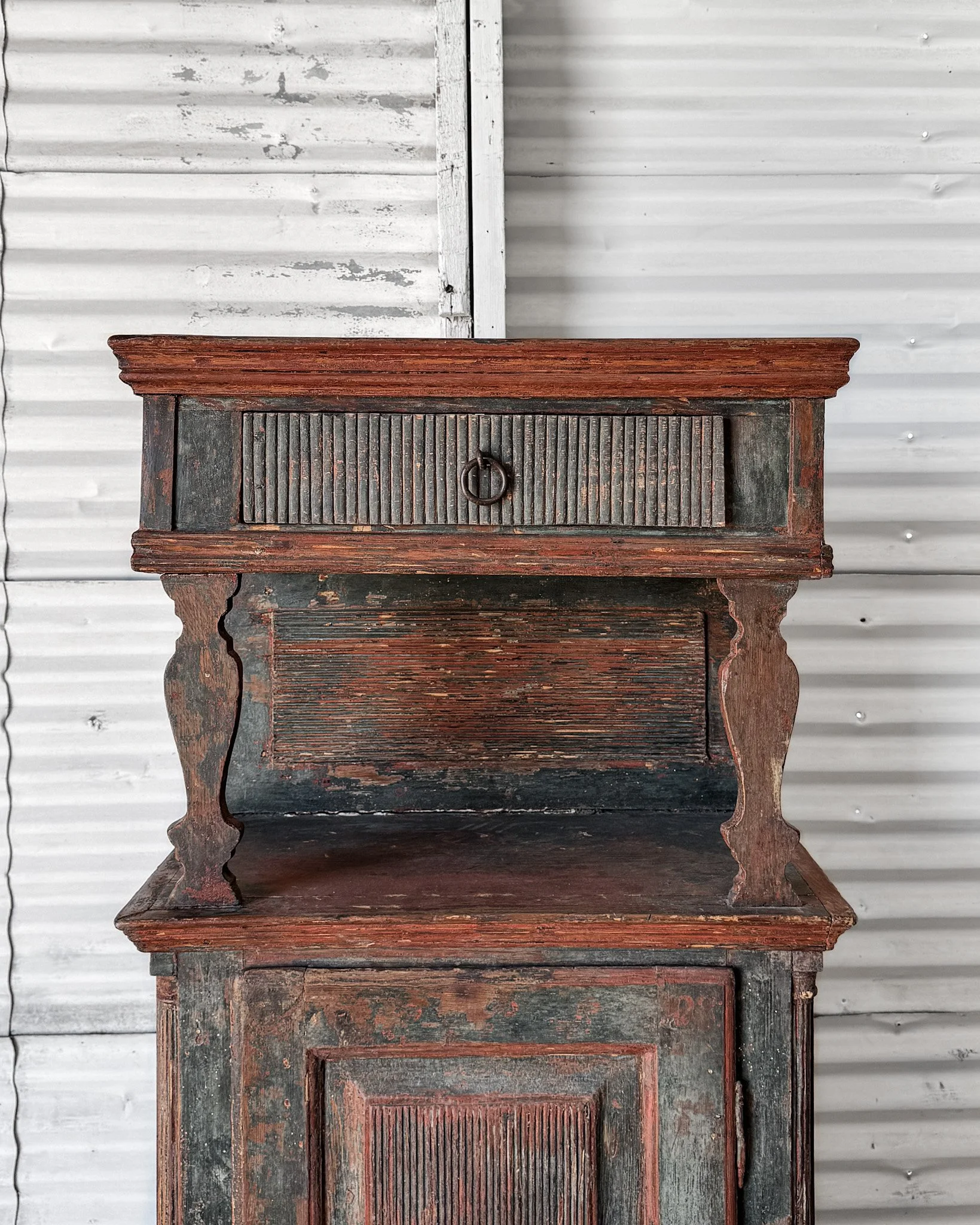 18th Century Swedish Rococo Tobacco Cabinet