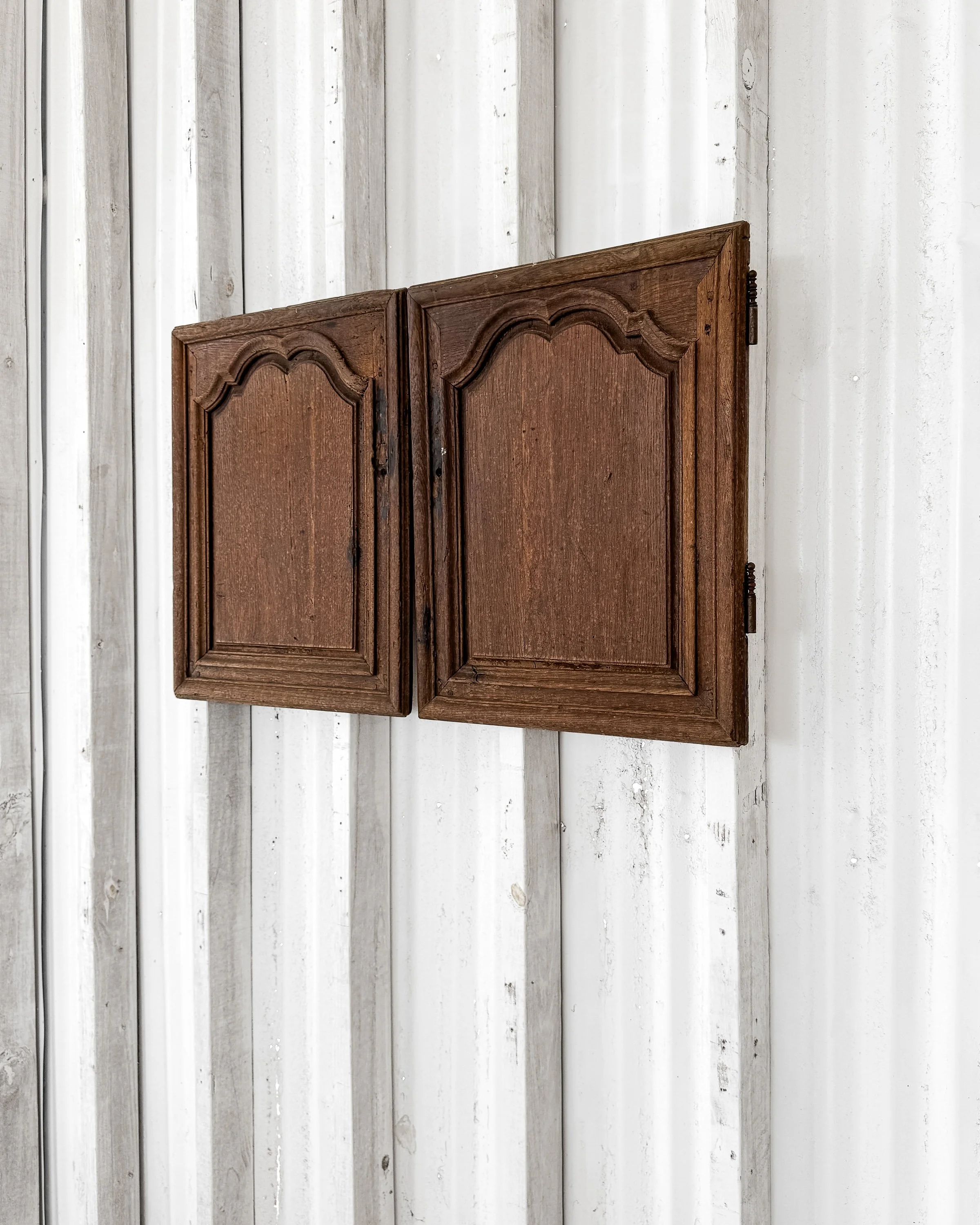 Reclaimed 19th Century French Cupboard Doors