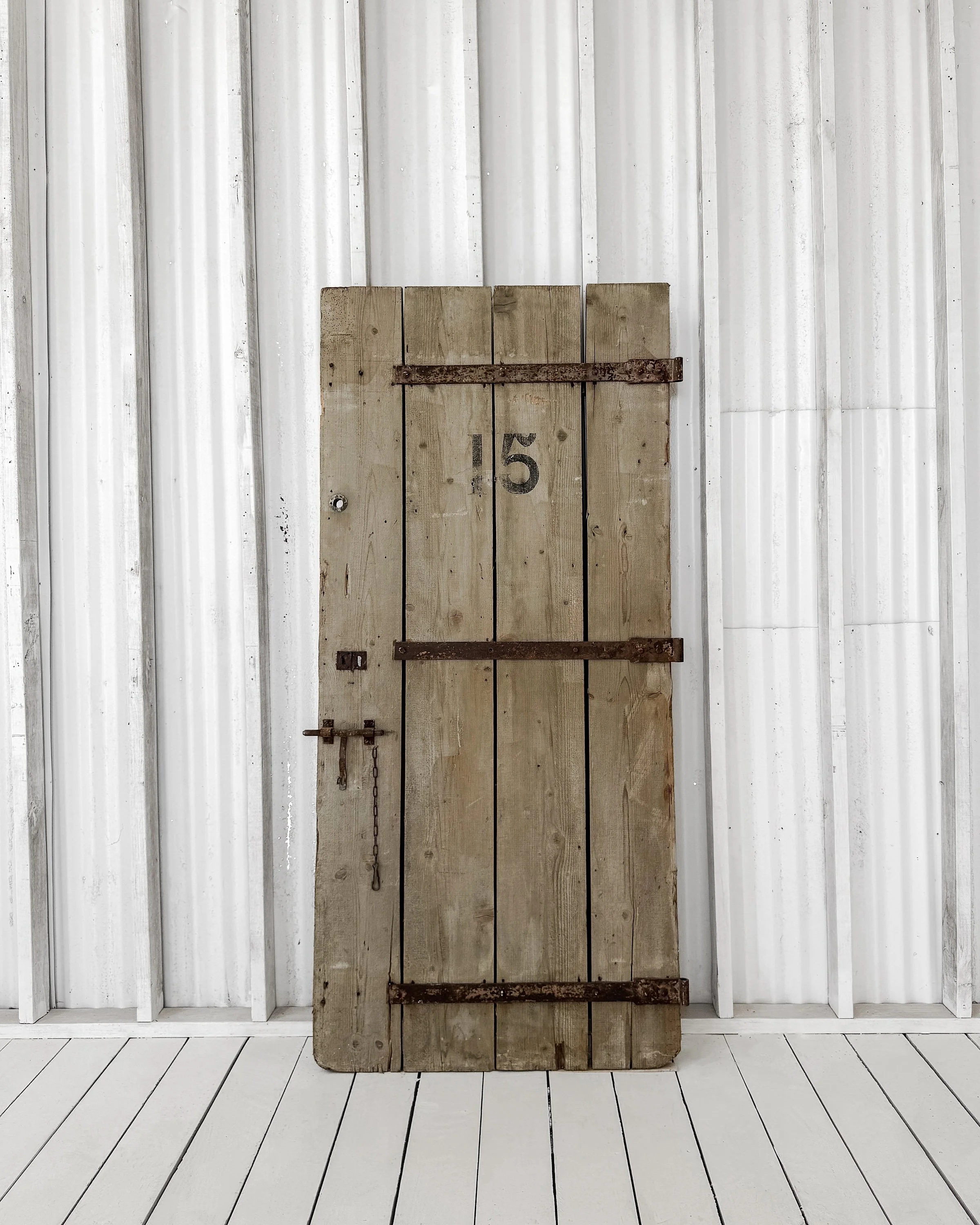 Reclaimed Early 20th Century French Barn Door