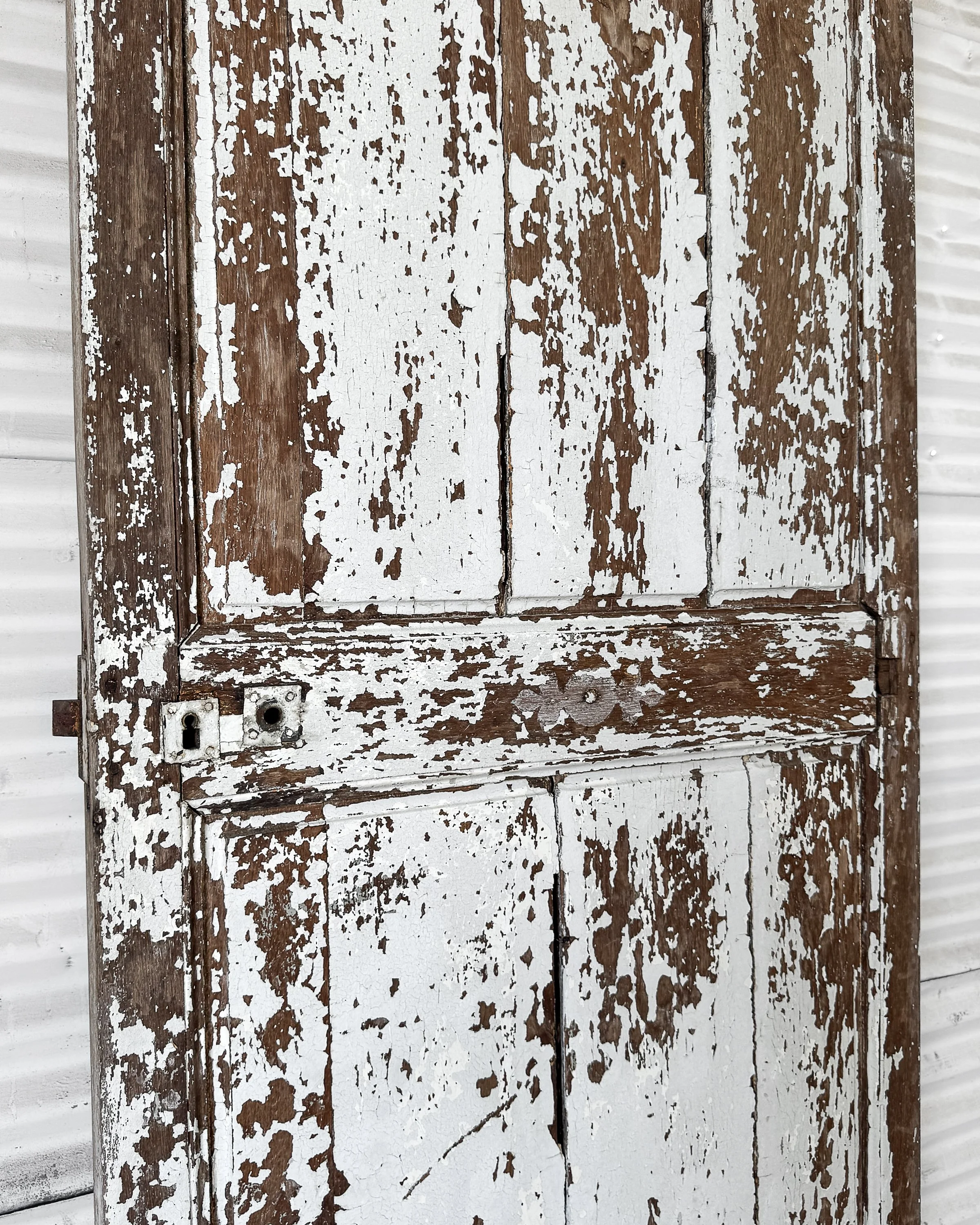 Salvaged Antique French Door