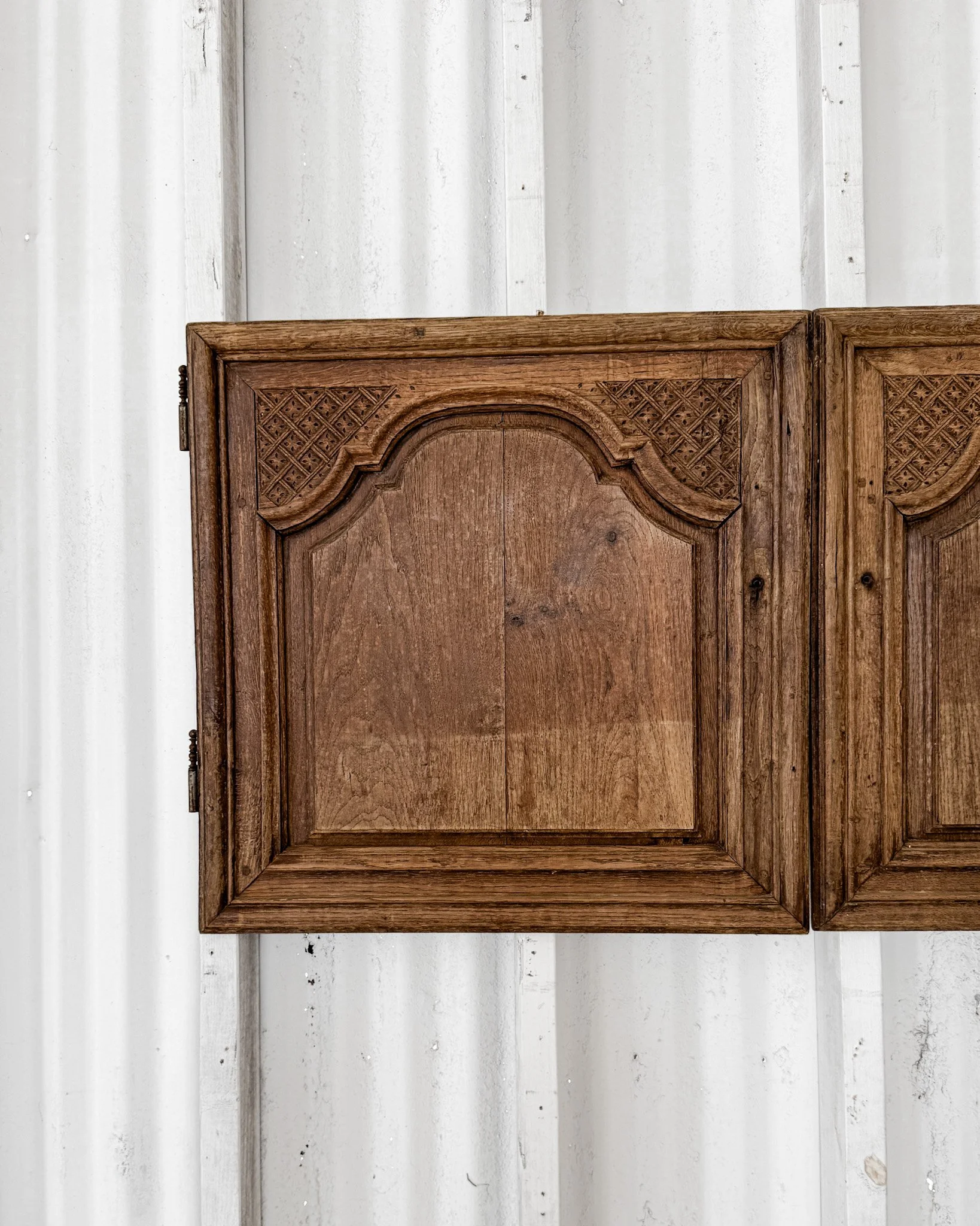 (Pair) Cupboard Doors, Provincial, 45" x 23