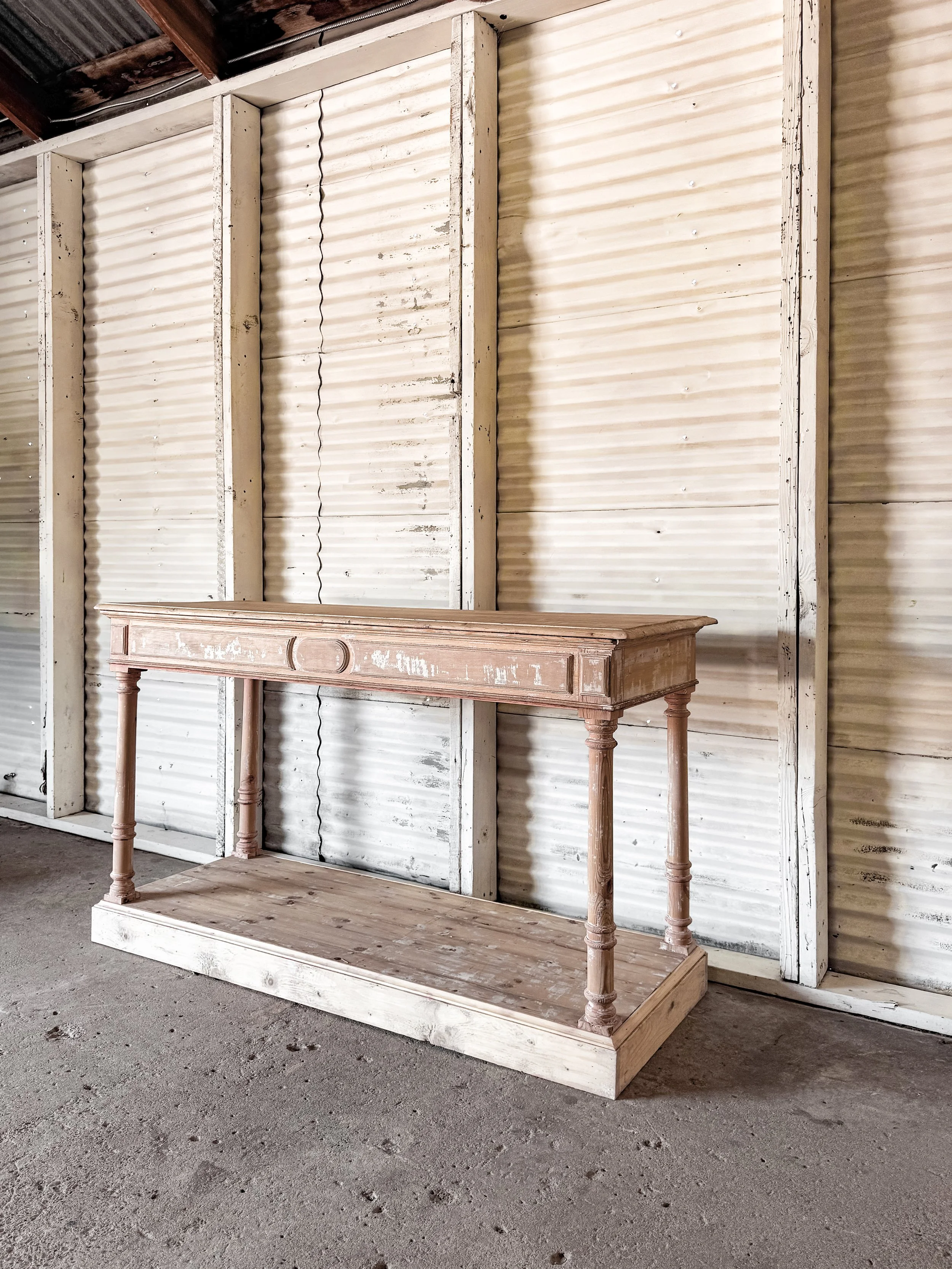 Antique French Drapers Table