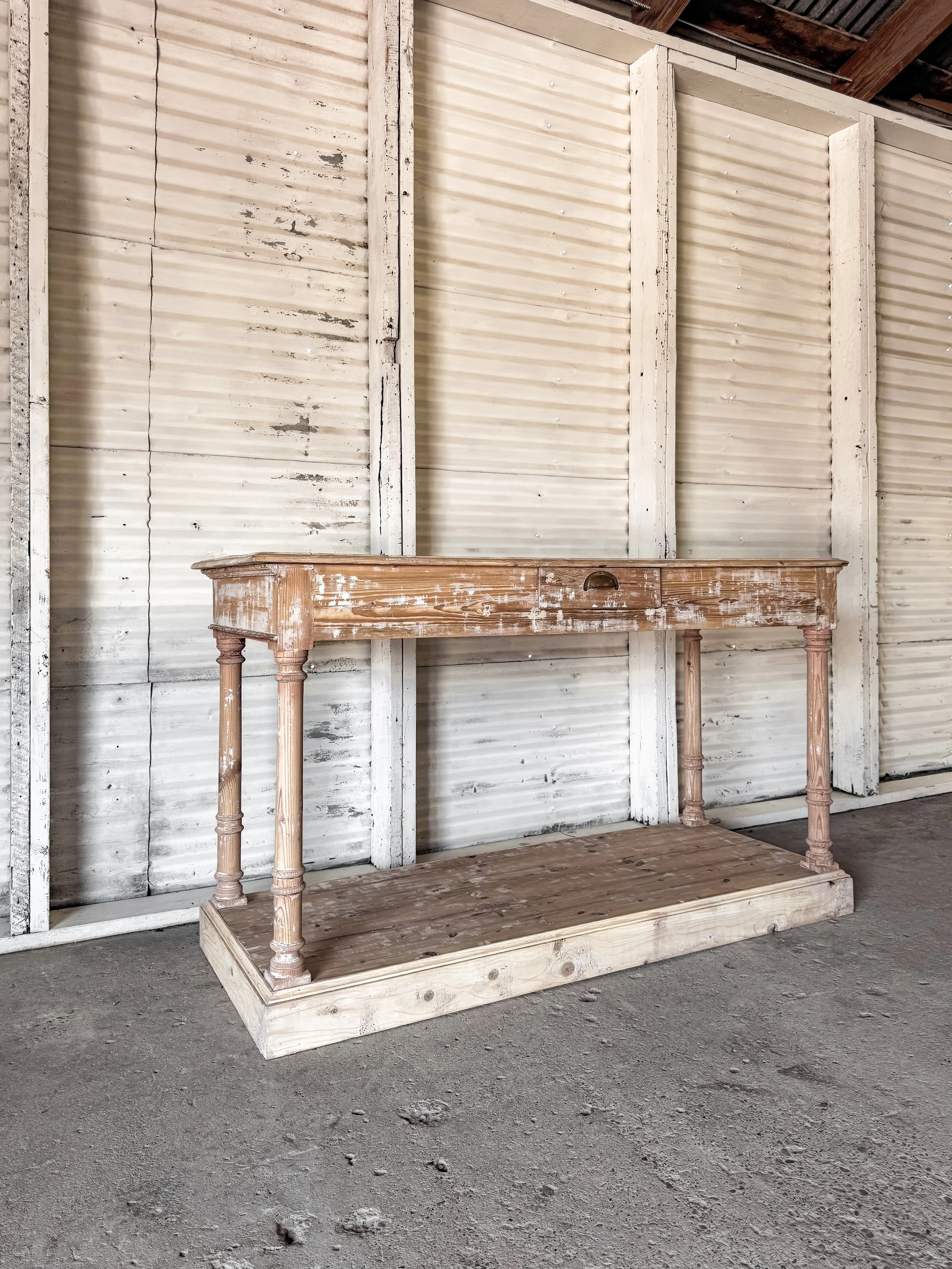 Antique French Drapers Table