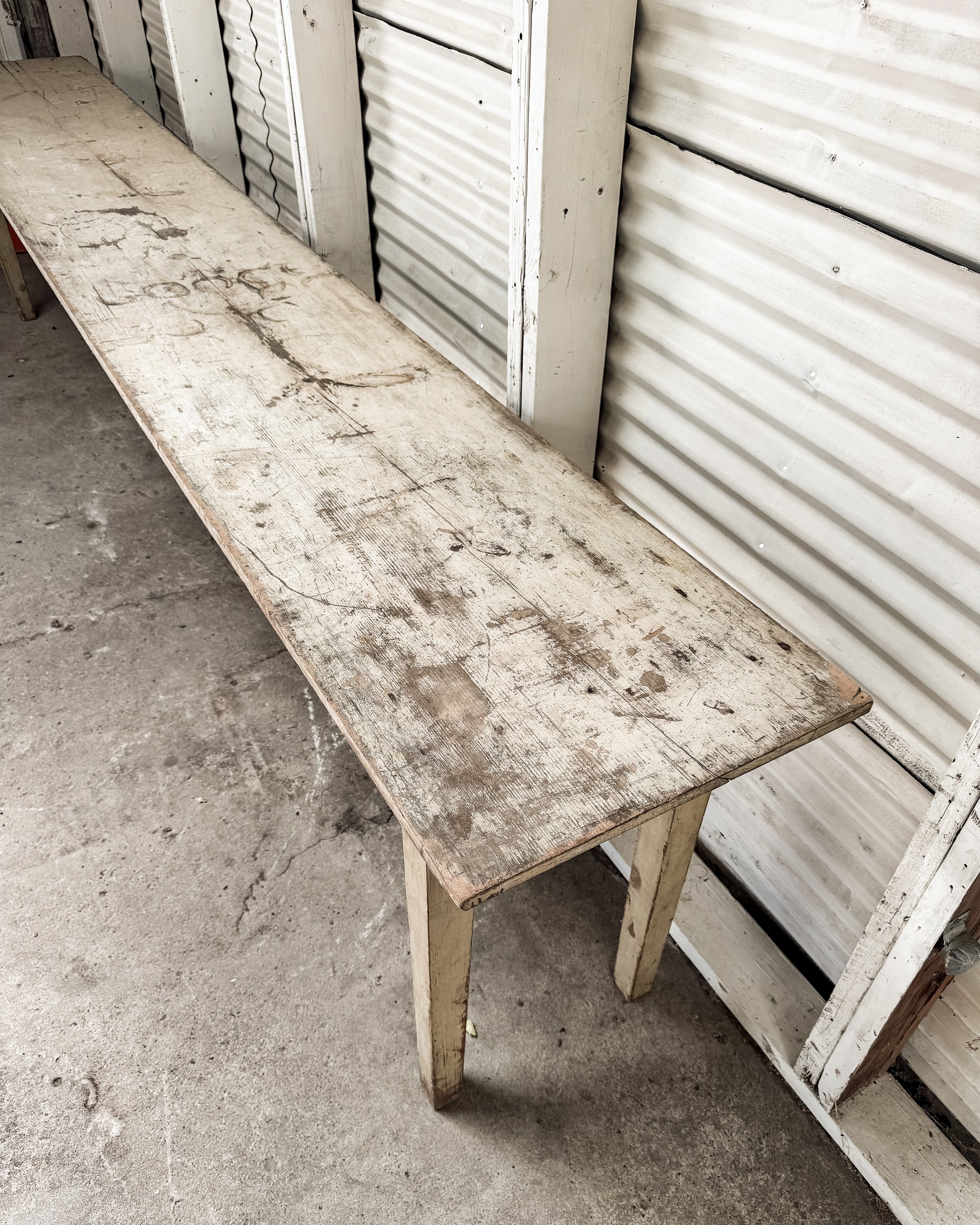 Antique Potting Work Table