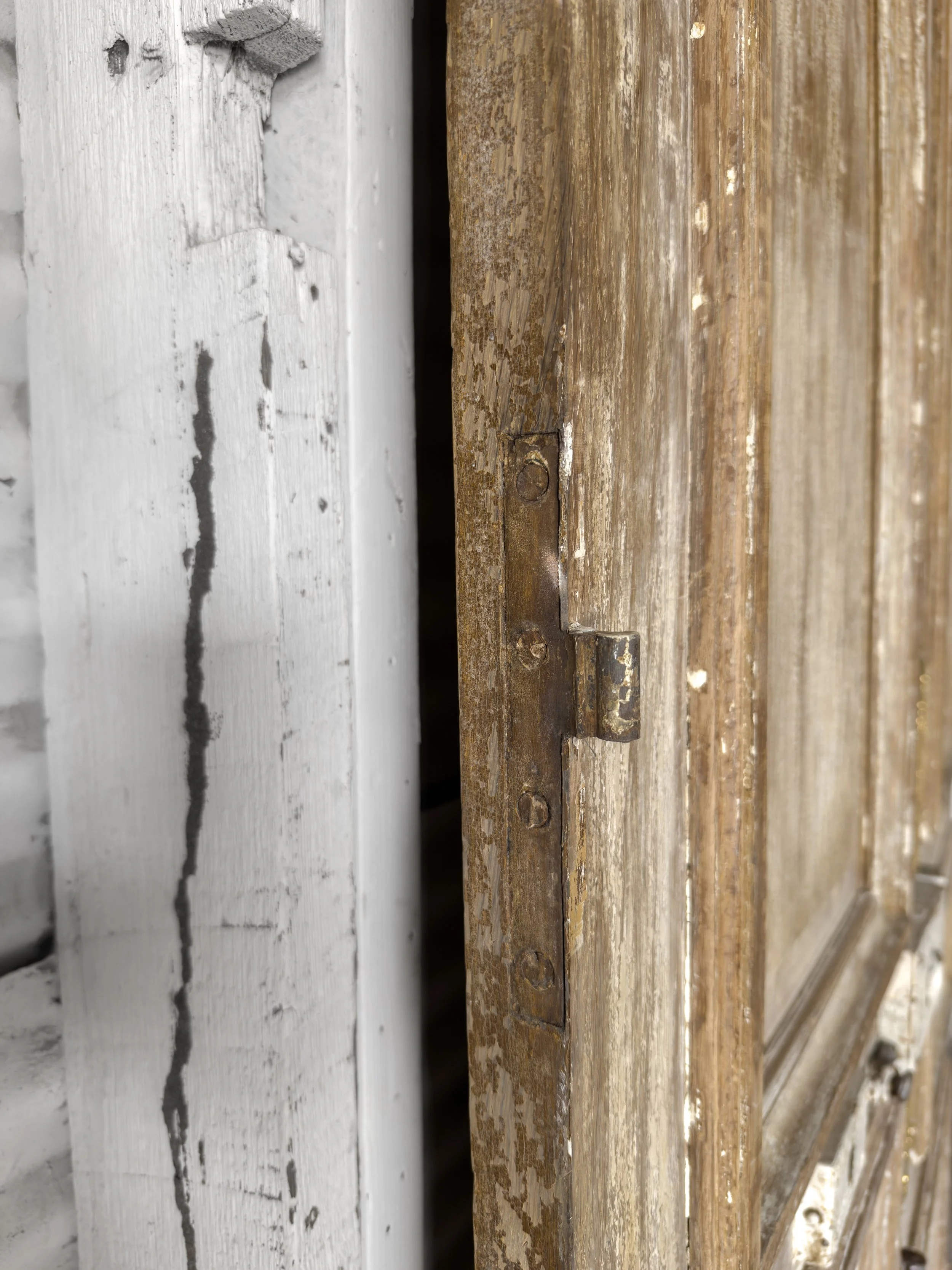 Pair Reclaimed 19th Century French Exterior Doors
