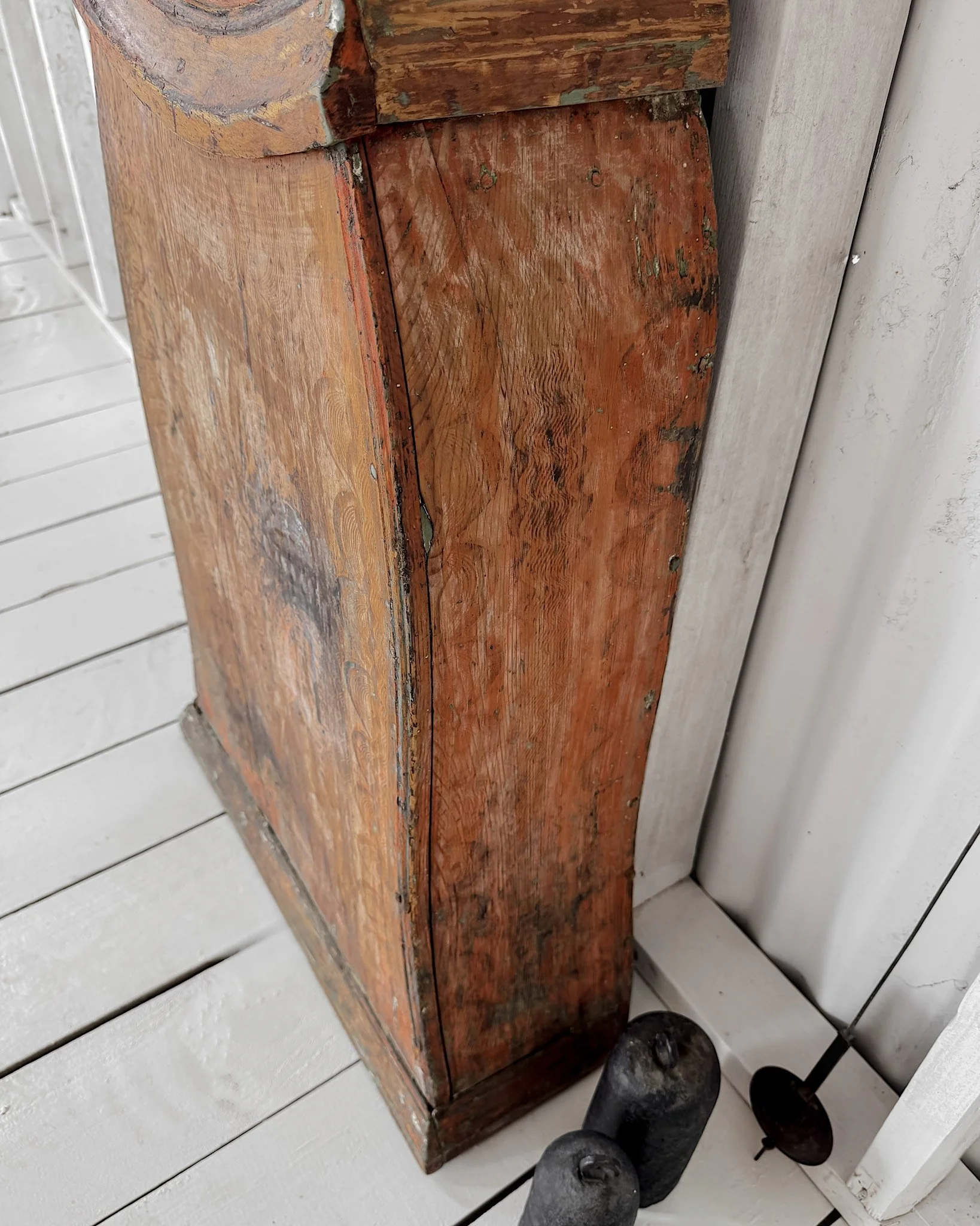 19th Century Swedish Mora Clock with Tall Crown