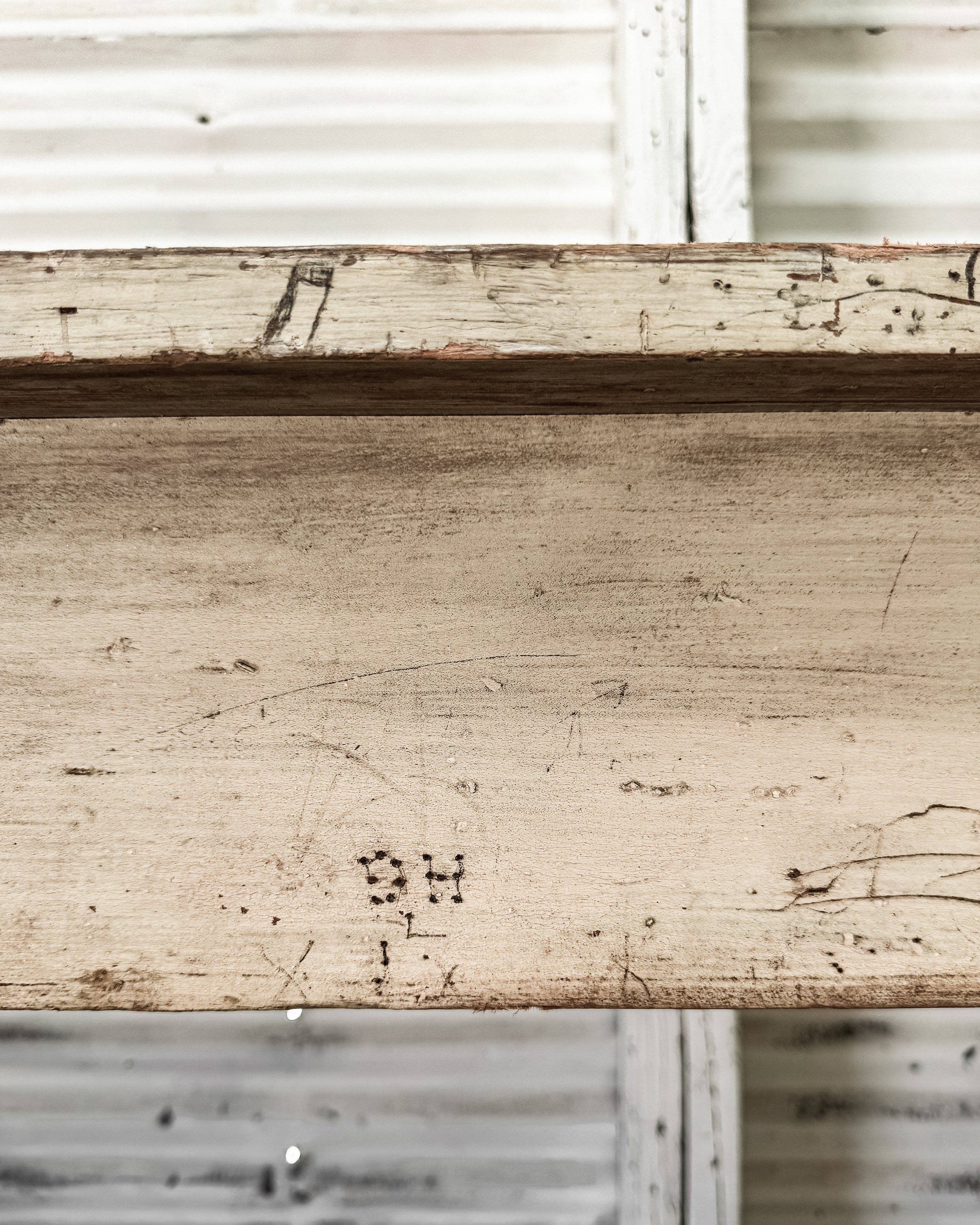 Antique Potting Work Table